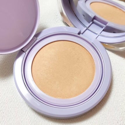 インクラスティングクッションメッシュグロウ/THE FACE SHOP/クッションファンデーションを使ったクチコミ(4枚目)