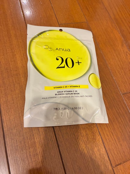 ビタミンC20 ブレミッシュセラムマスク/Anua/シートマスク・パックを使ったクチコミ(1枚目)