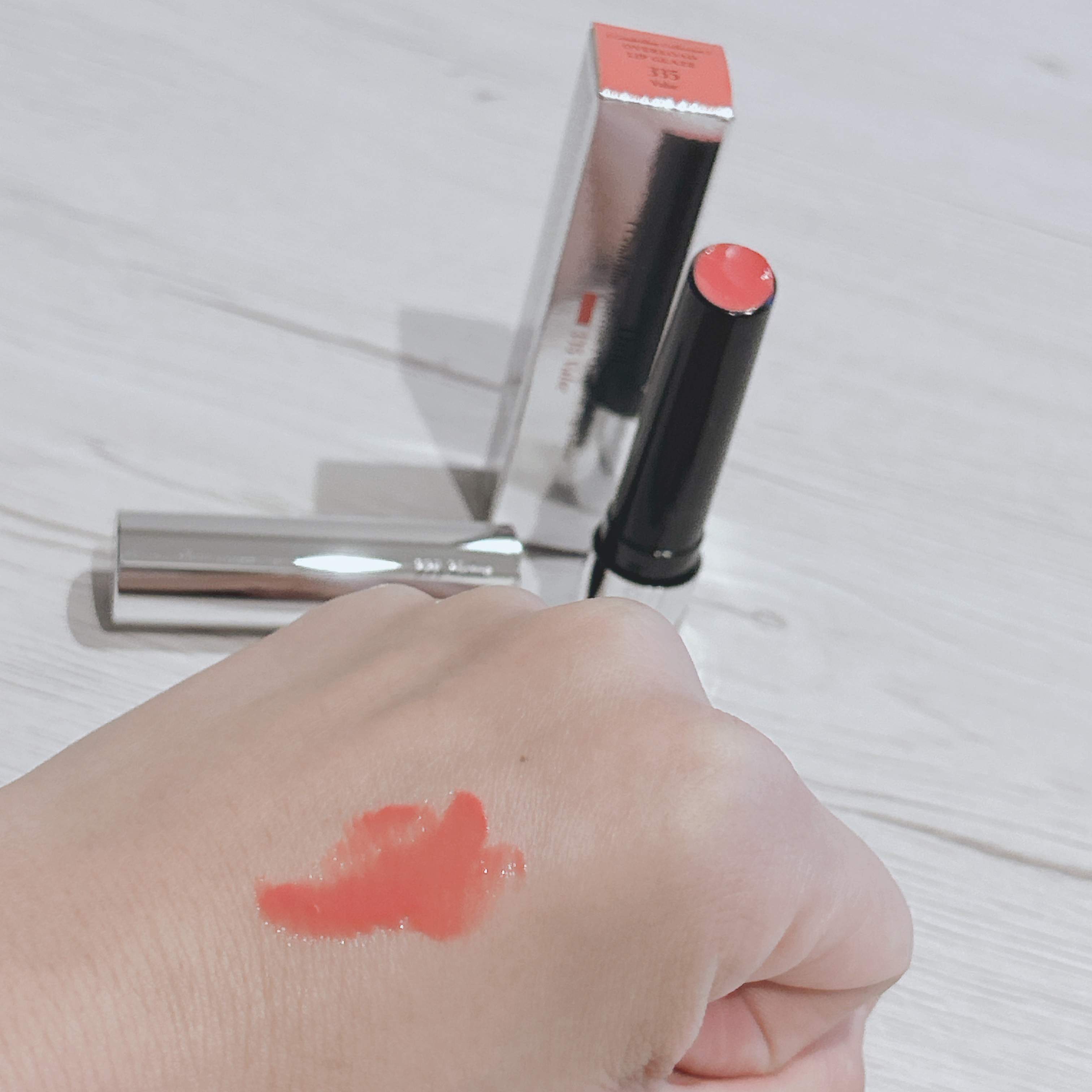 オーバーロードリップグレイズ/Dinto/口紅を使ったクチコミ（2枚目）