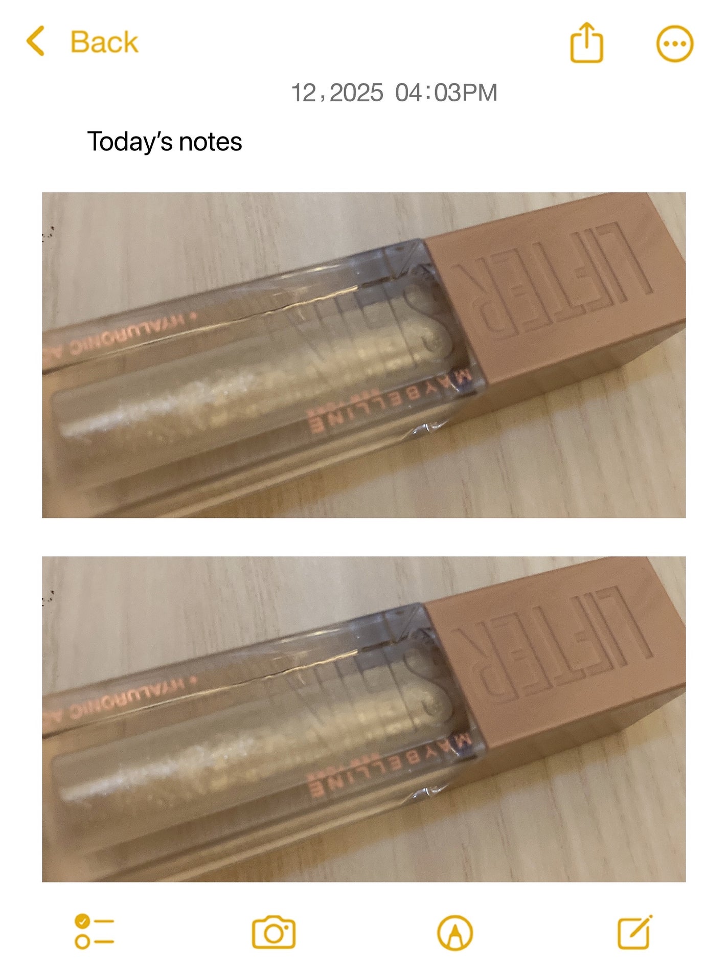 リフターシャイン/MAYBELLINE NEW YORK/リップグロスを使ったクチコミ(1枚目)