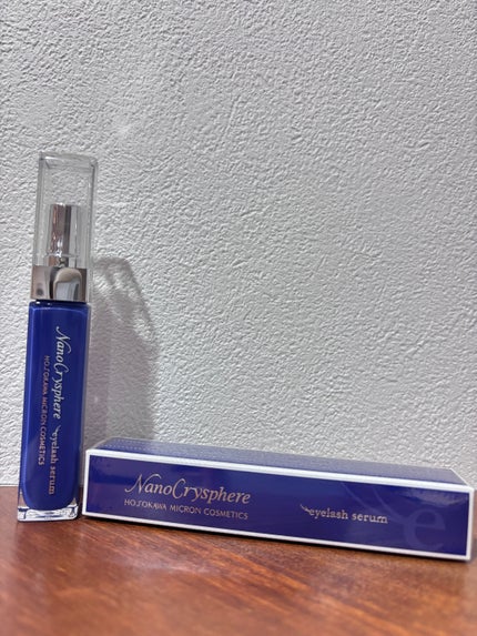 ナノクリスフェアアイラッシュセラム/ナノクリスフェア/まつげ美容液を使ったクチコミ(1枚目)