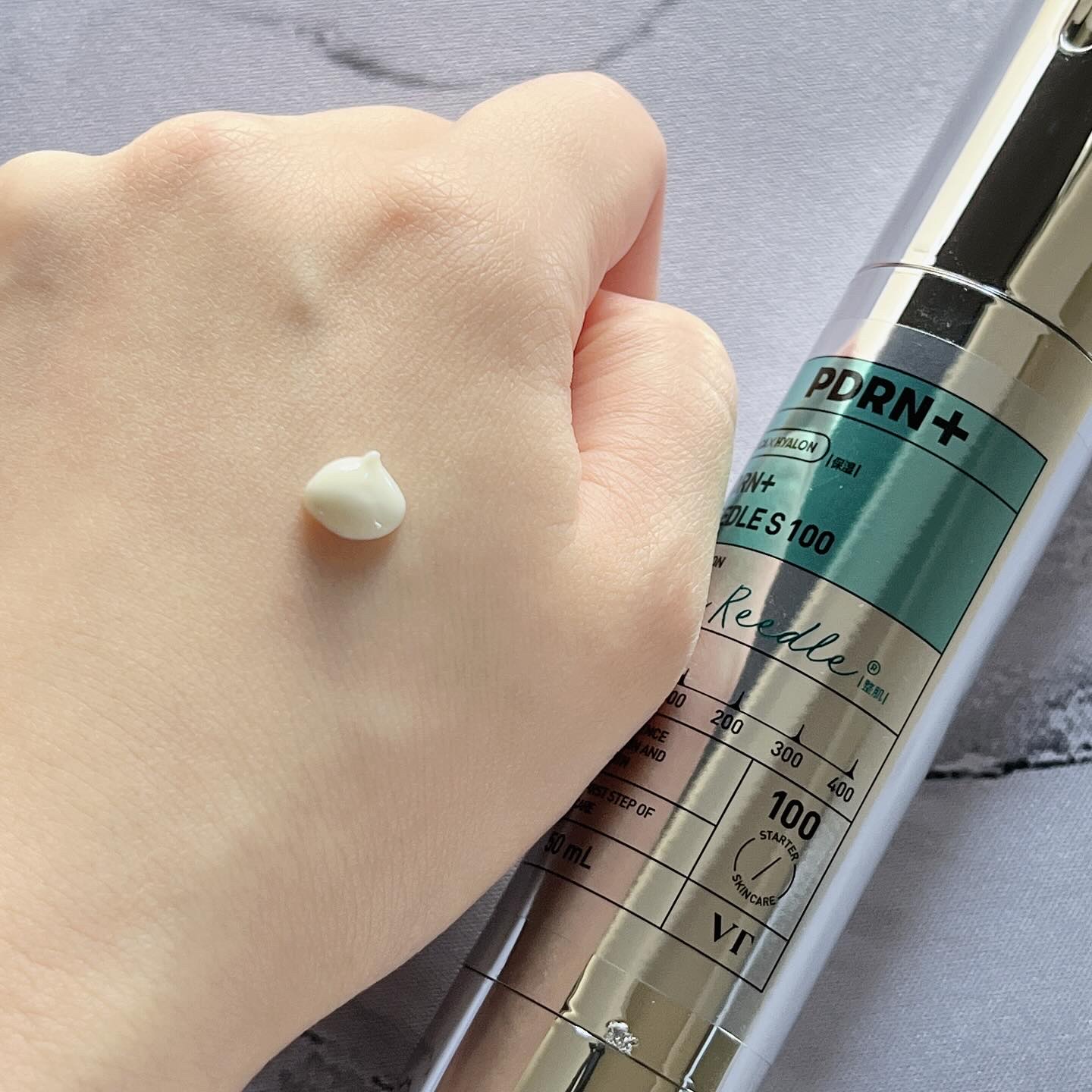 PDRN+リードルS 100/VT/美容液を使ったクチコミ（2枚目）