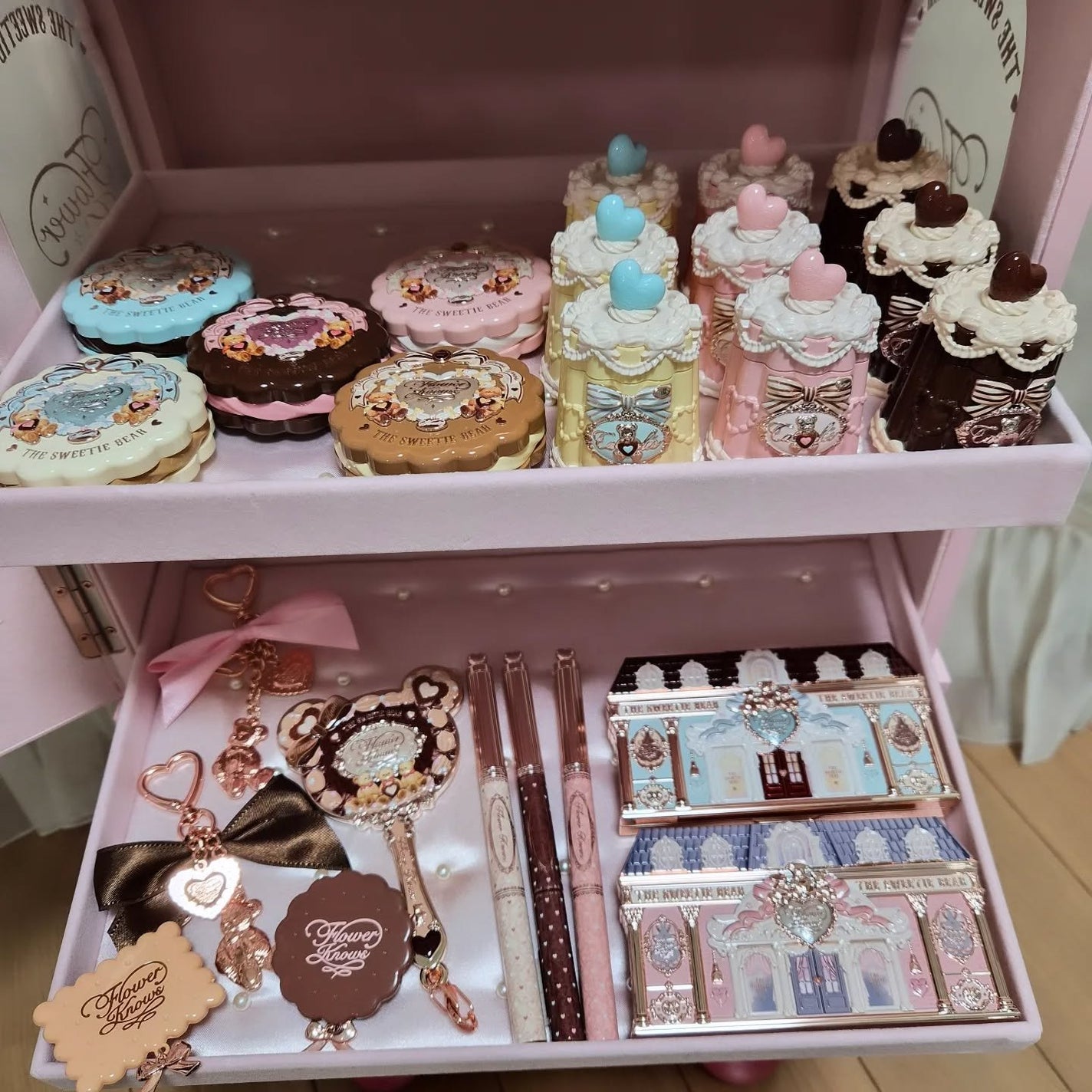 スウィーティーベア コレクション コーティング リップジェリー/FlowerKnows/口紅を使ったクチコミ(3枚目)