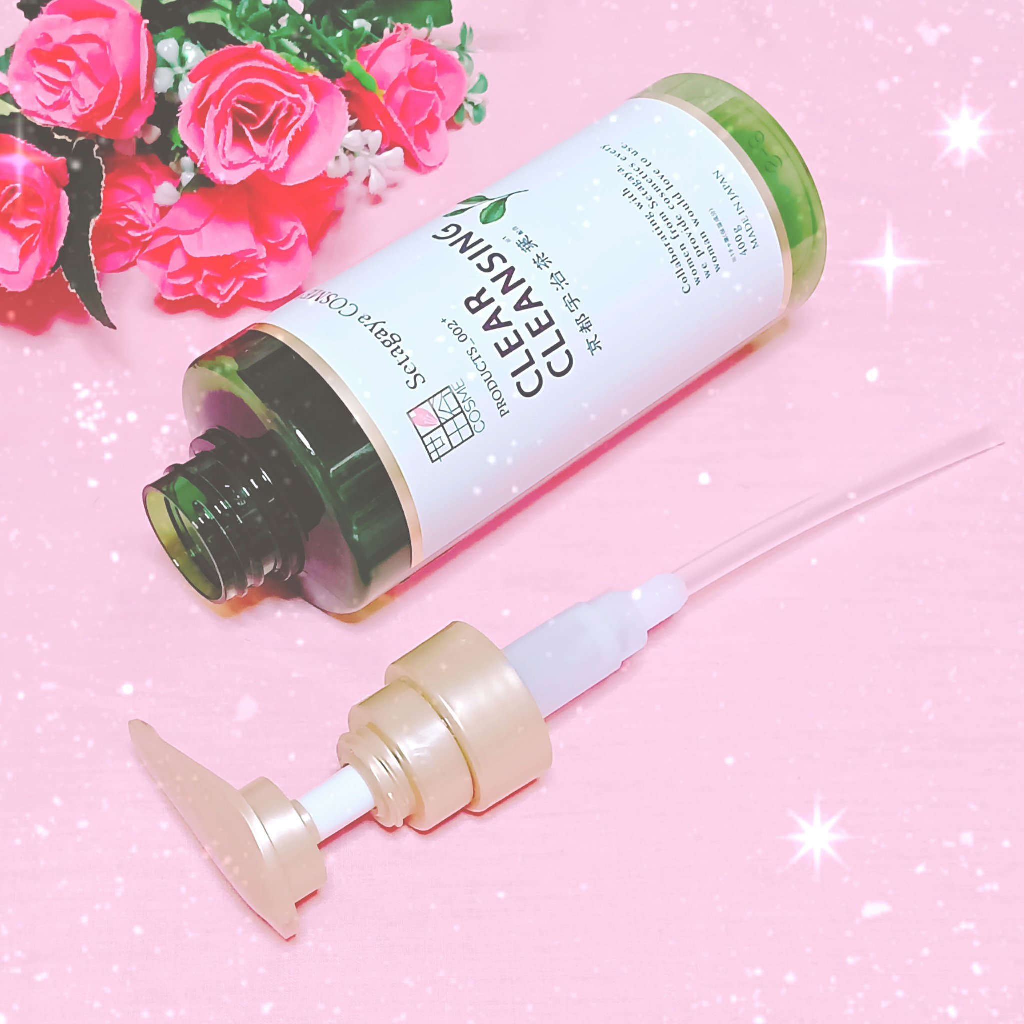 クリアクレンジング 京都宇治茶葉/世田谷コスメ/クレンジングジェルを使ったクチコミ（1枚目）