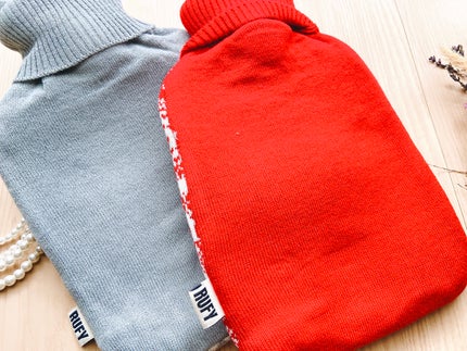 湯たんぽ 北欧柄ニット製カバー付き/SEUL BLEU JAPAN/その他を使ったクチコミ(3枚目)