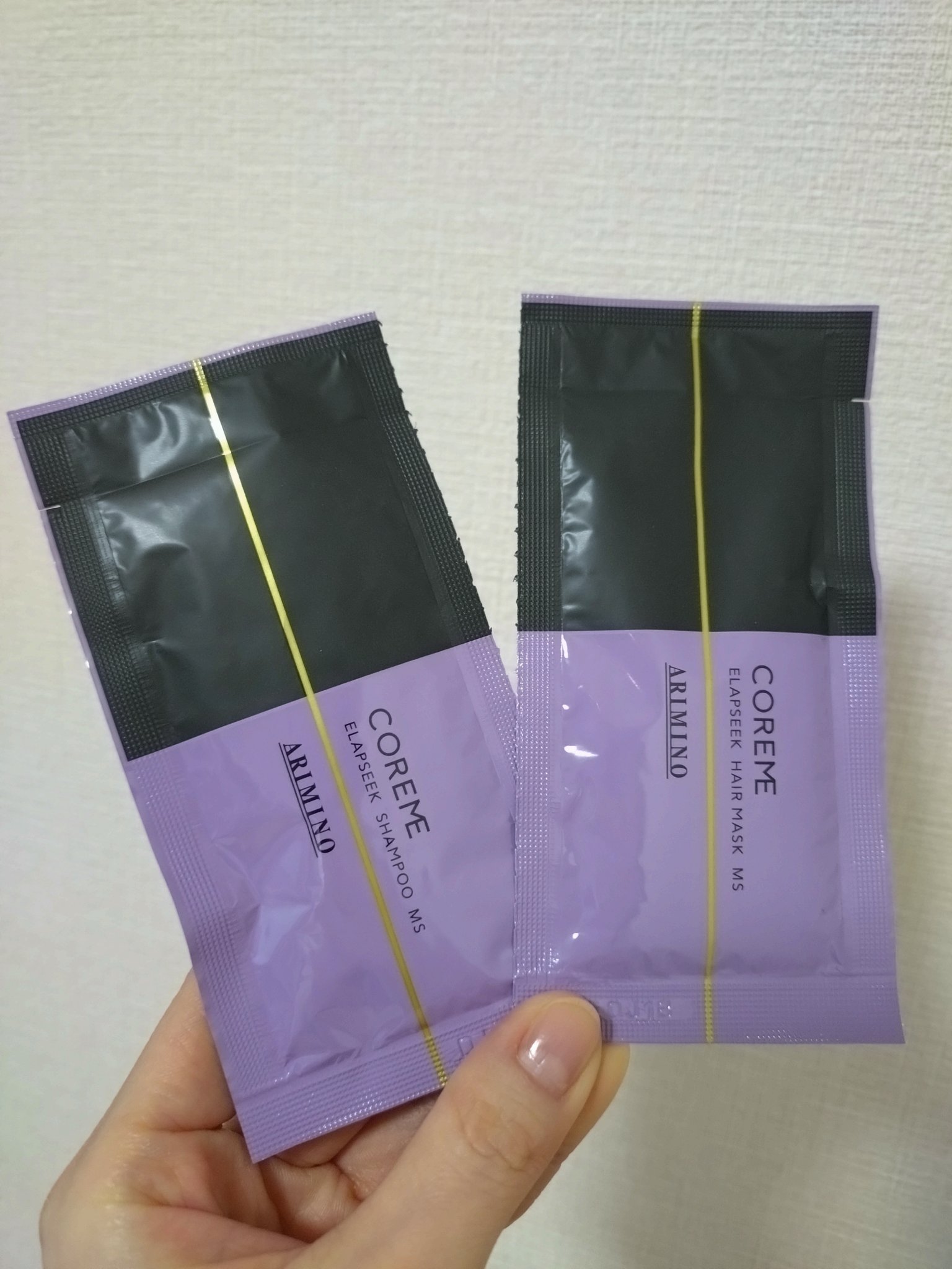 試してみた】コアミー エラプシーク ヘアマスク MS COREMEのリアルな