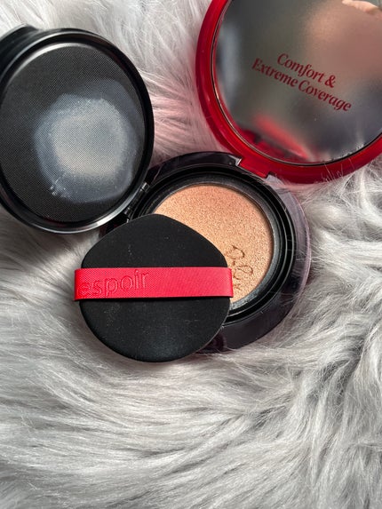 ビーベルベット カバークッション/espoir/クッションファンデーションを使ったクチコミ(2枚目)