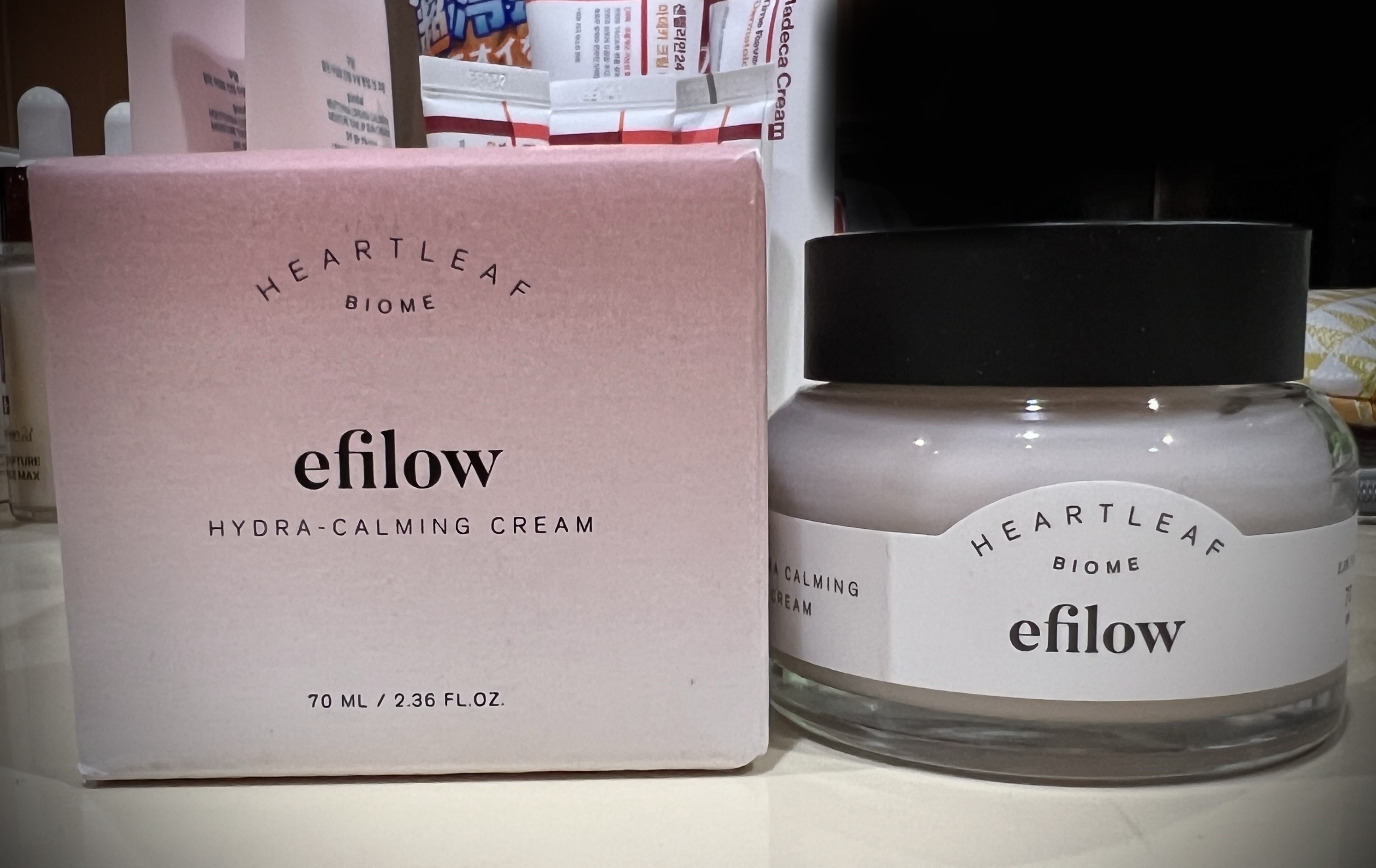 ヒドラカーミングクリーム/efilow/フェイスクリームを使ったクチコミ（1枚目）