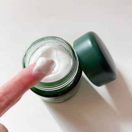 グリーンティー セラミド バリア クリーム/innisfree/フェイスクリームを使ったクチコミ(4枚目)