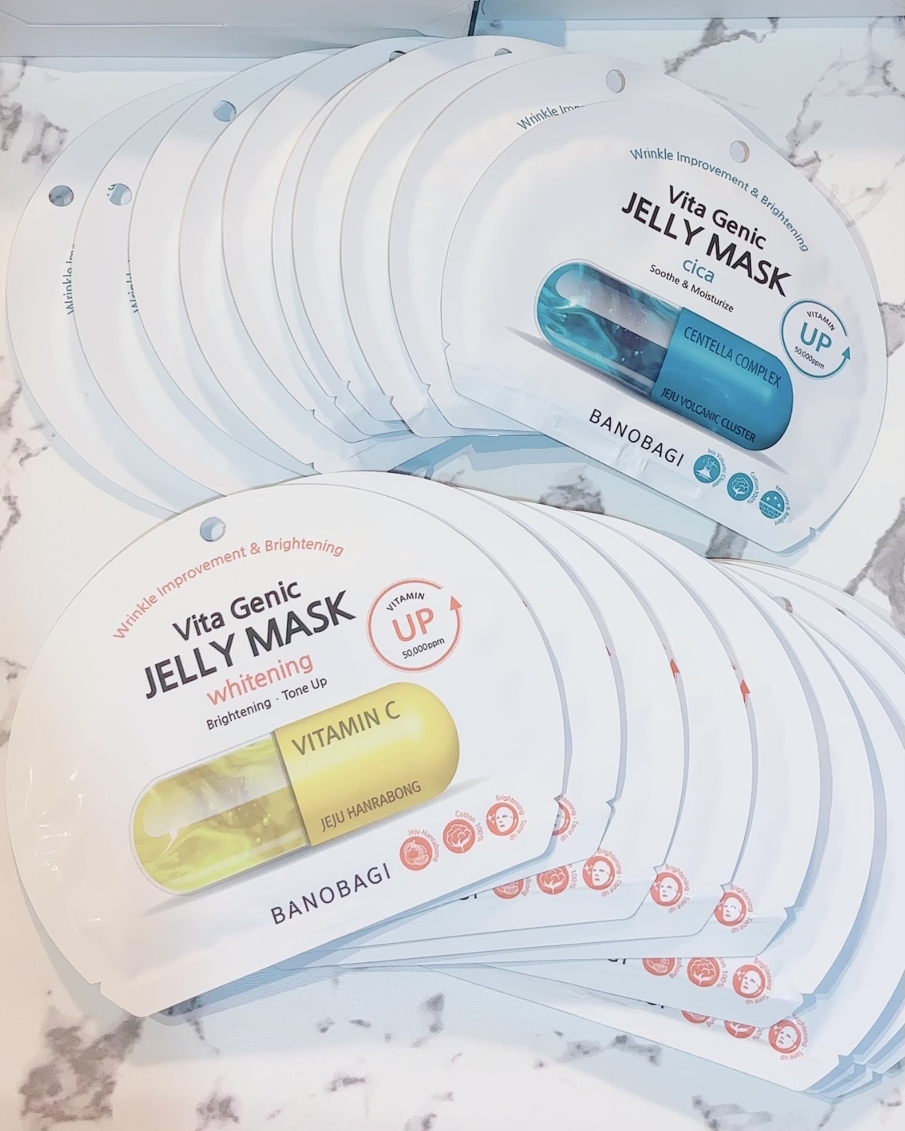 ビタ ジェニックゼリーマスク/BANOBAGI/シートマスク・パックを使ったクチコミ（1枚目）