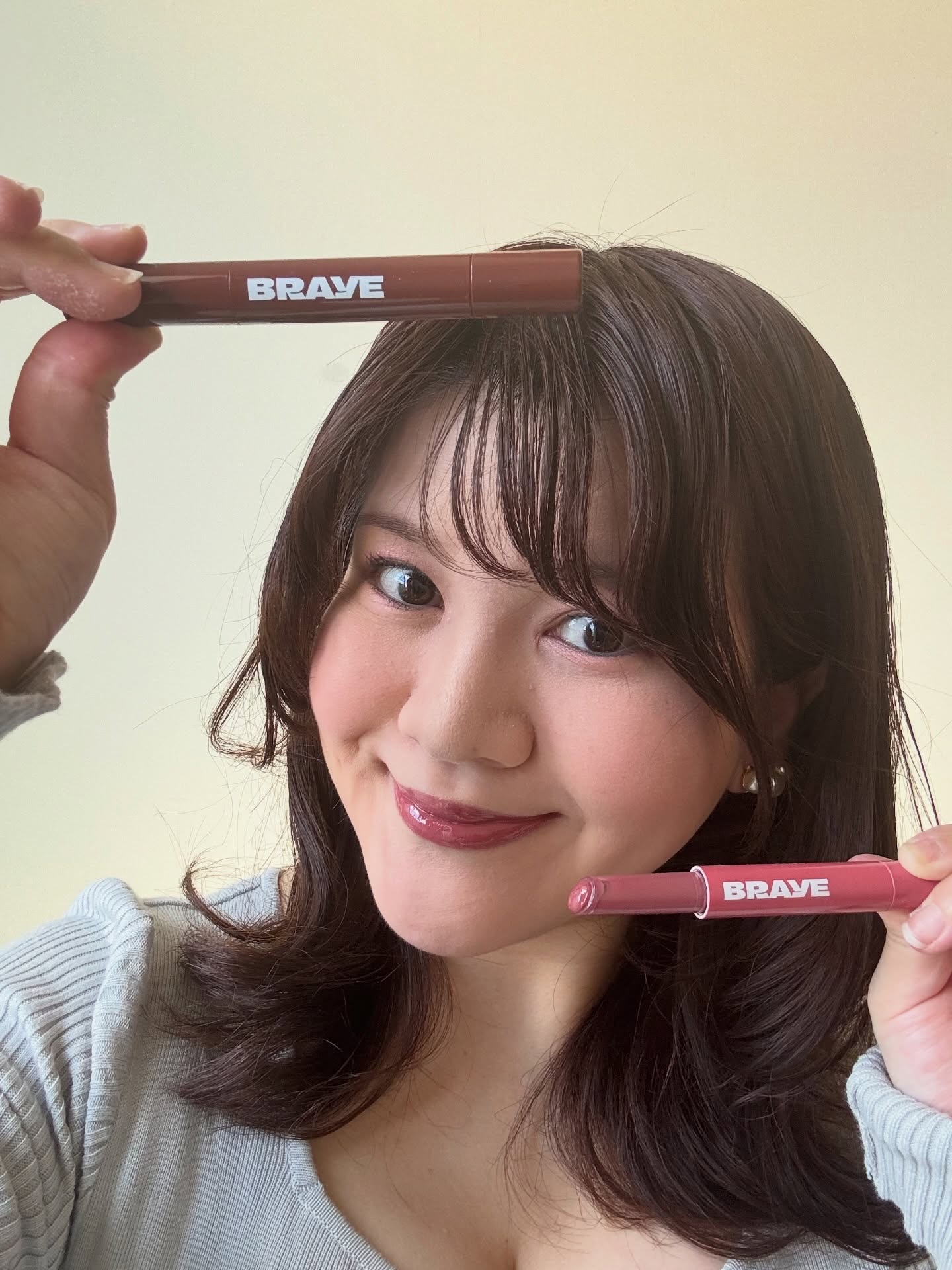 メルティングリップスウィート/BRAYE/口紅を使ったクチコミ（1枚目）