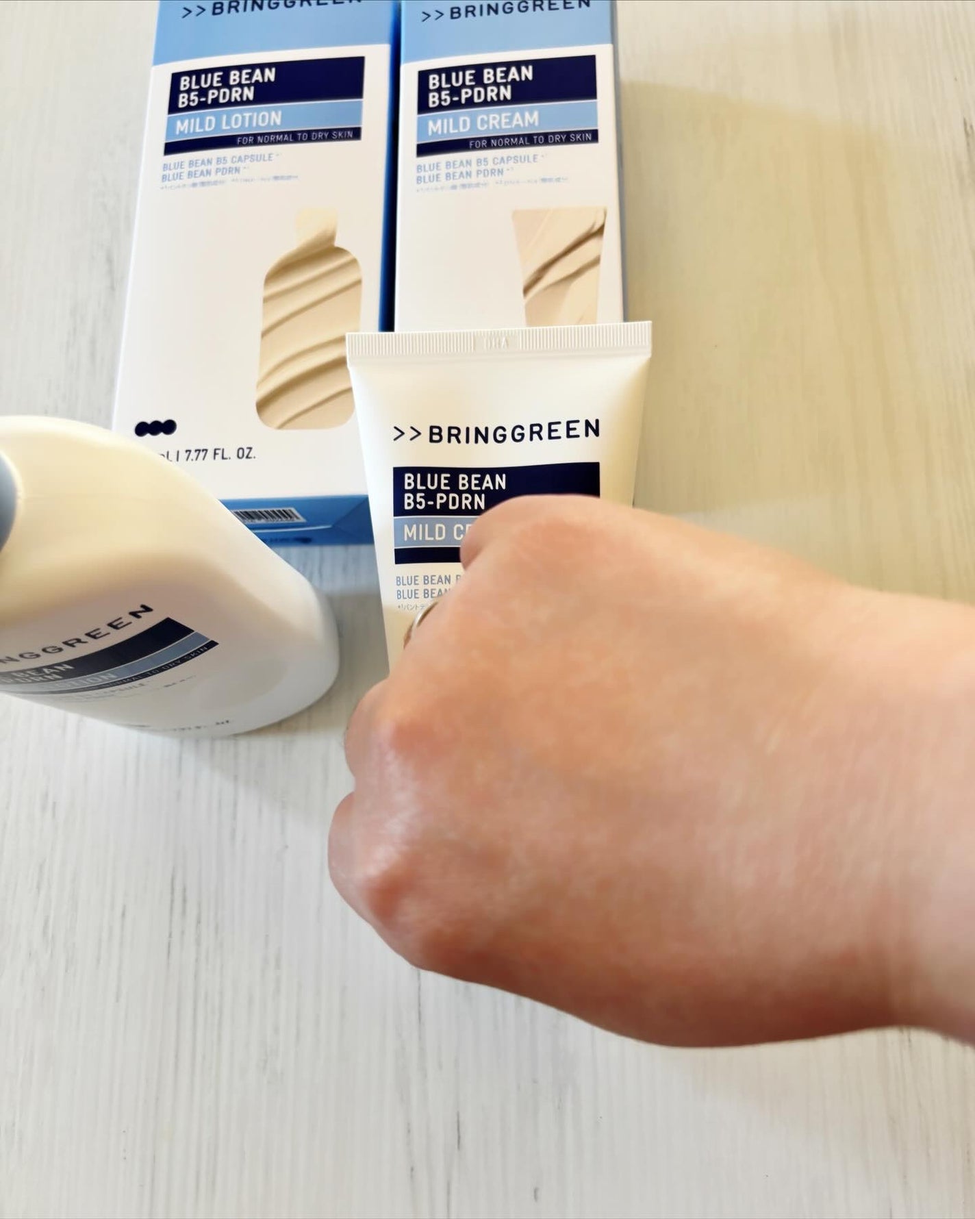 ブルービーンB5-PDRN™マイルドローション/BRING GREEN/乳液を使ったクチコミ(5枚目)