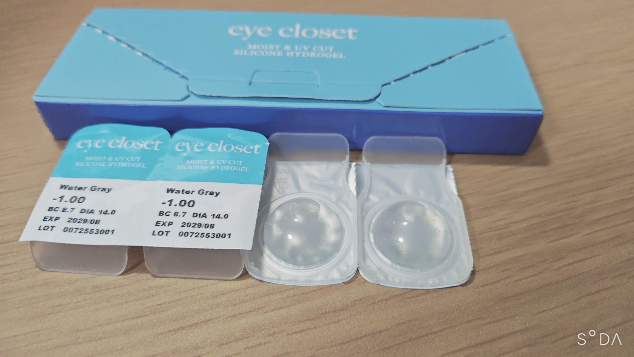 eye closet SILICONE HYDROGEL 1day/eye closet SILICONE HYDROGEL/ワンデー（１DAY）カラコンを使ったクチコミ（2枚目）