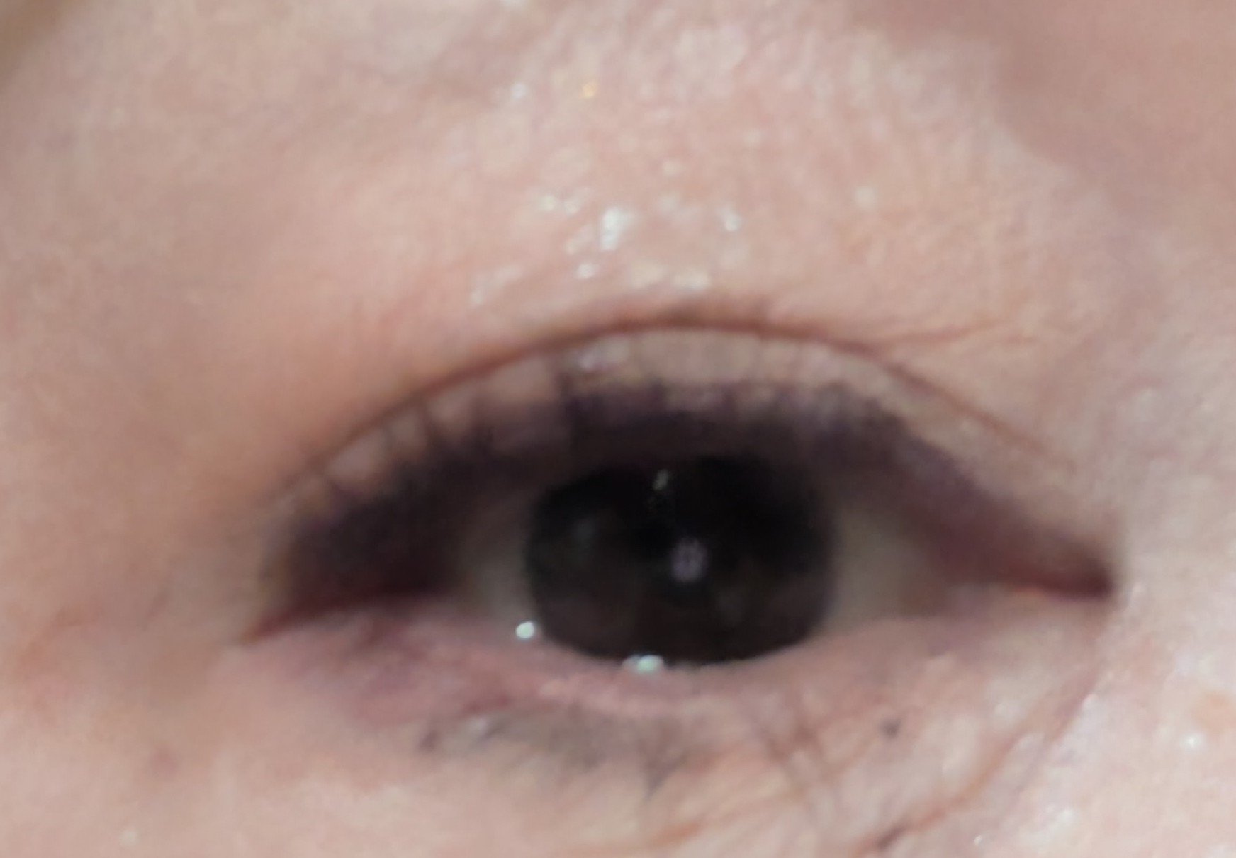 ジェル アイライナー/ちふれ/ジェルアイライナーを使ったクチコミ（2枚目）