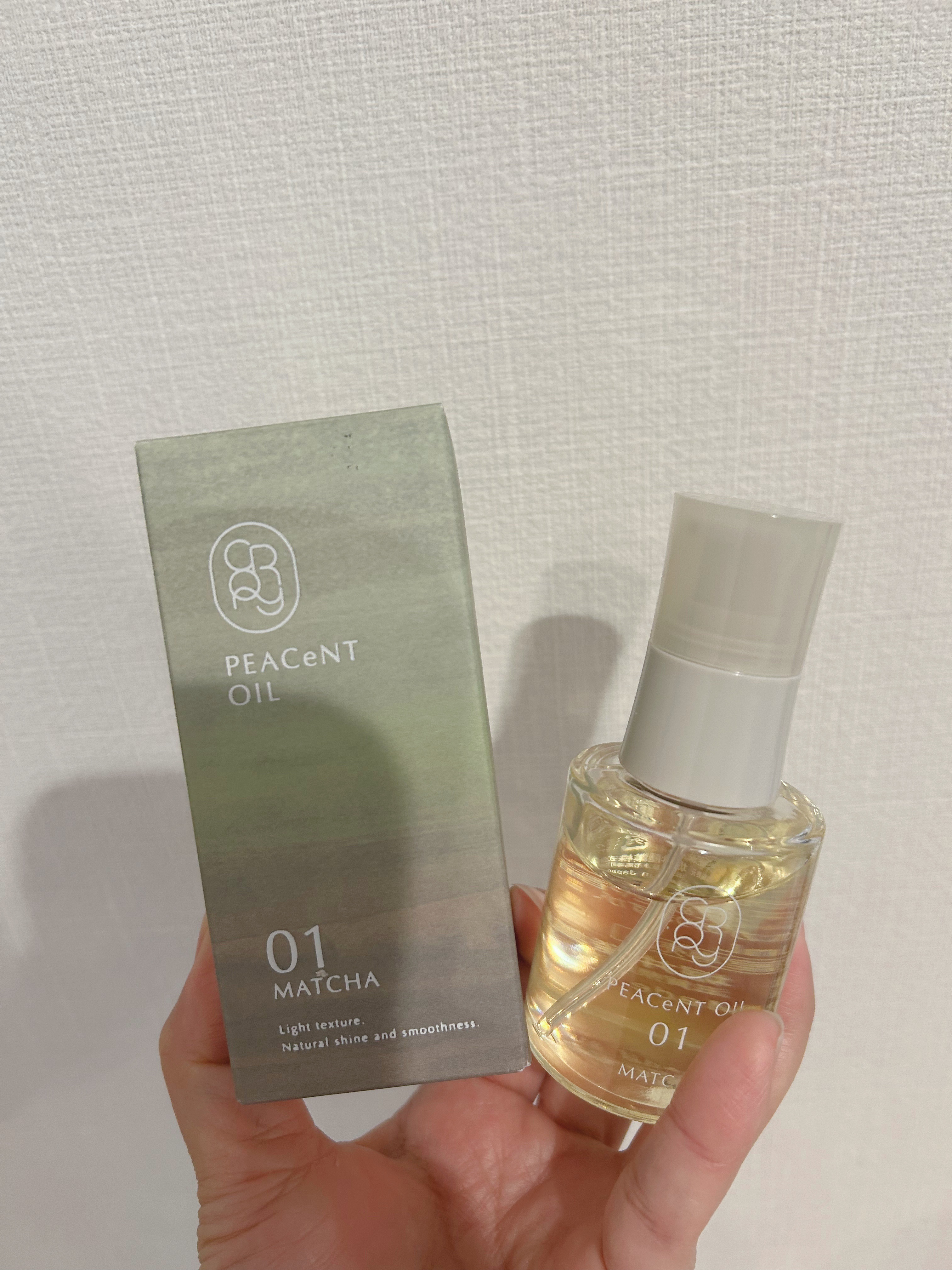 ピアセントオイル 01M/クロニー/ヘアオイルを使ったクチコミ（1枚目）