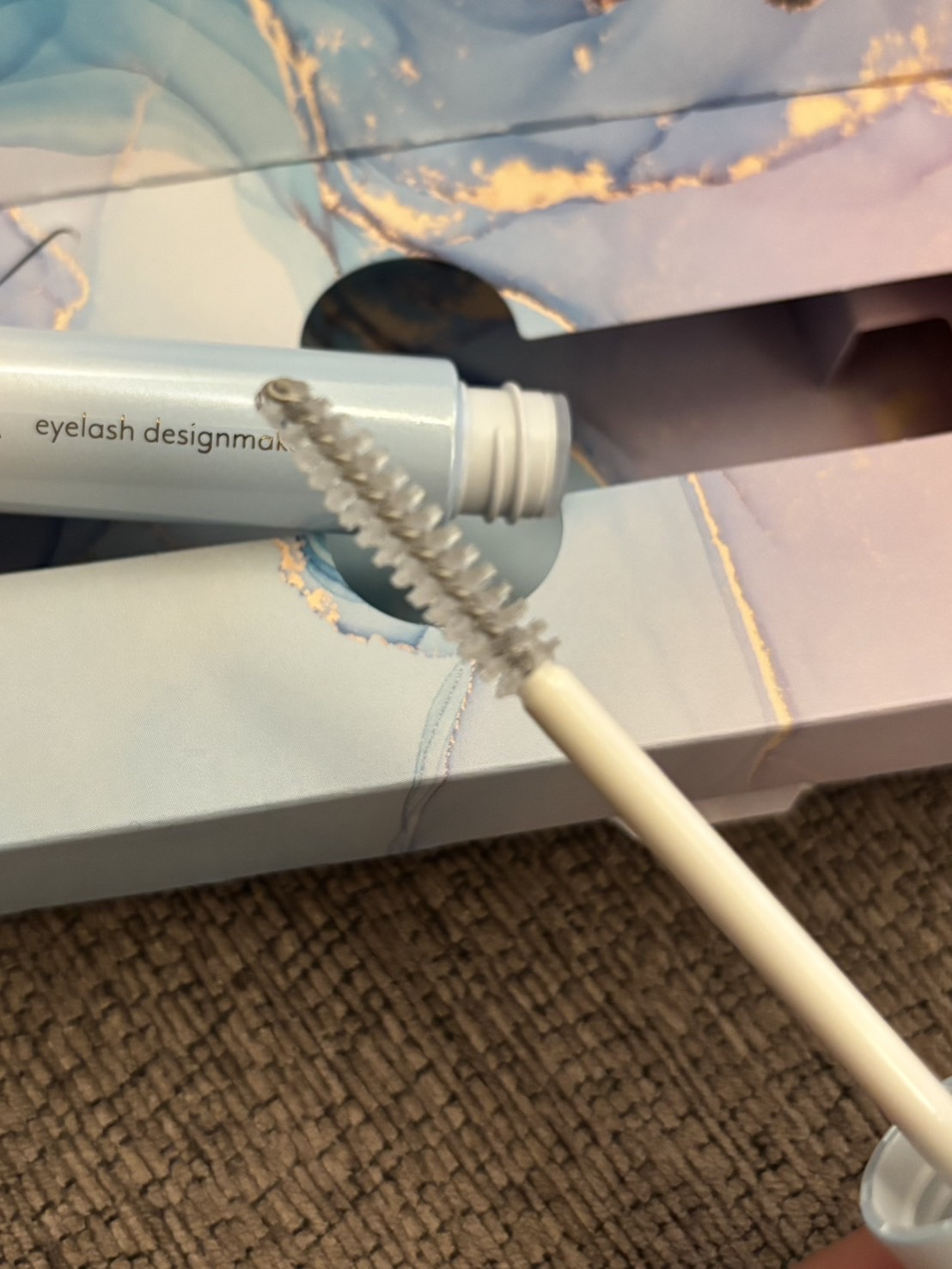 アイラッシュデザインメイカー/クレーリナ/マスカラ下地を使ったクチコミ（2枚目）