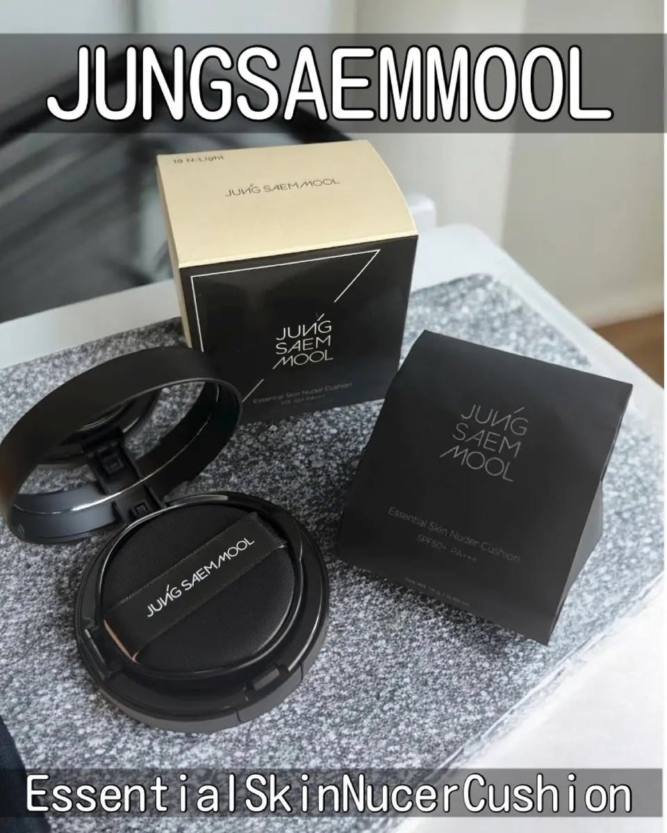 ジョンセンムル エッセンシャル スキン ヌーダー クッション/JUNG SAEM MOOL/クッションファンデーションを使ったクチコミ(1枚目)