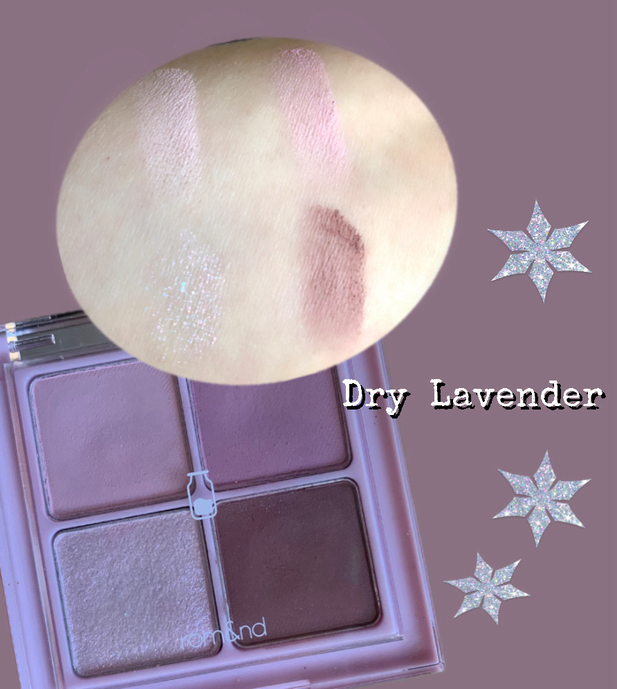 ベターザンアイズ ミルクシリーズ W01 ドライラベンダー/rom&nd/アイシャドウパレットを使ったクチコミ（2枚目）