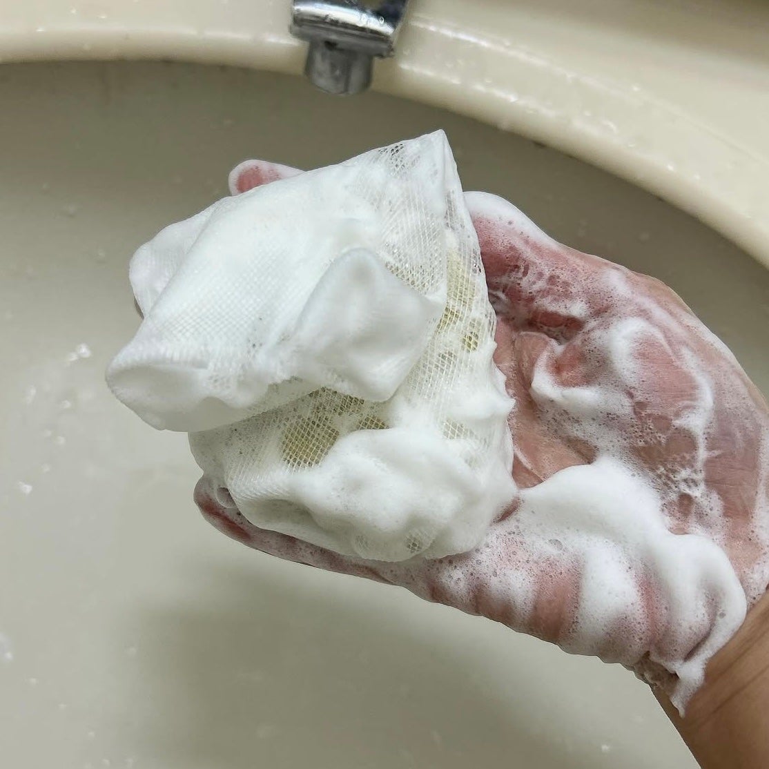 椿の塩石鹸/ロイス/洗顔石鹸を使ったクチコミ(3枚目)