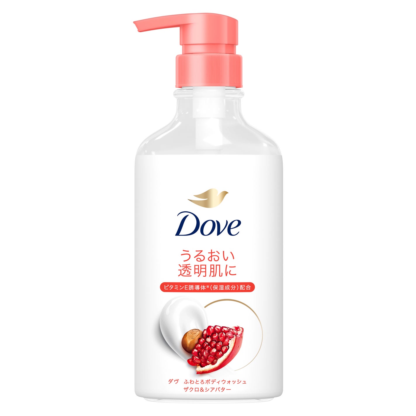 ふわとろボディウォッシュ ザクロ&シアバター ポンプ450g