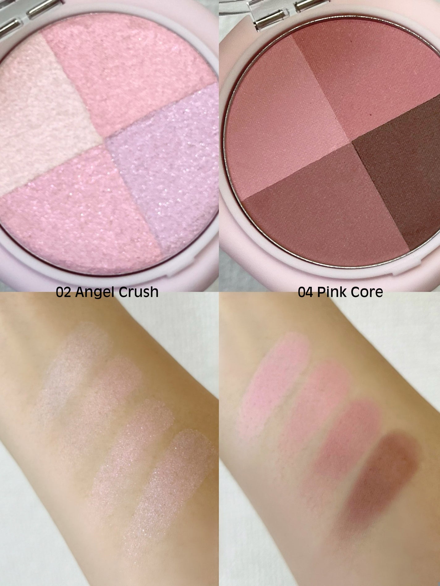 マルチクアッドシャドウ/dasique/パウダーアイシャドウを使ったクチコミ(2枚目)