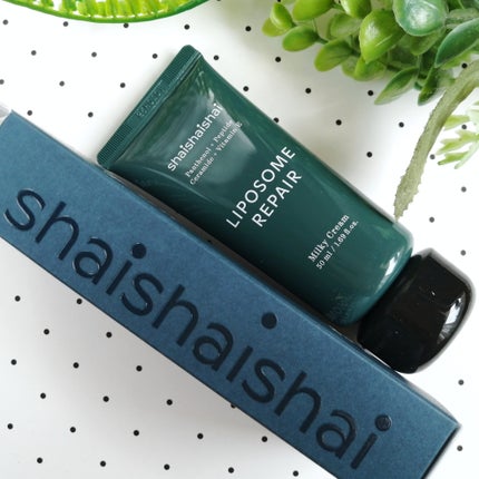 リポソームリペア ミルキークリーム/shaishaishai/フェイスクリームを使ったクチコミ(2枚目)