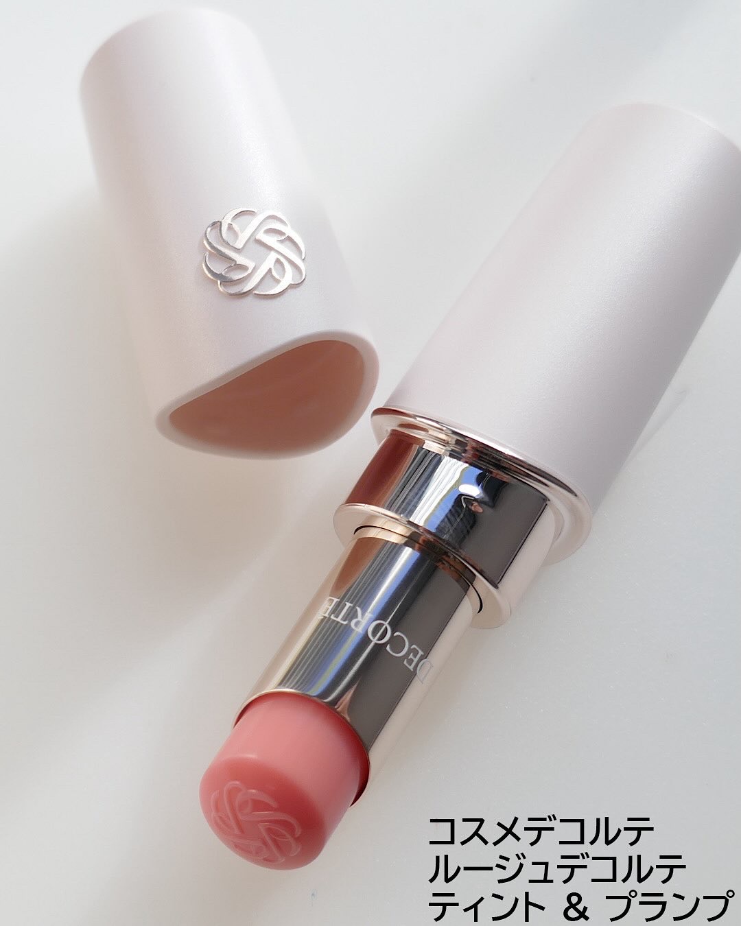 ルージュデコルテ ティント＆プランプ/DECORTÉ/リップティントを使ったクチコミ（2枚目）