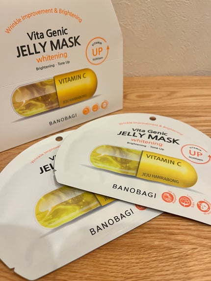 ビタ ジェニックゼリーマスク/BANOBAGI/シートマスク・パックを使ったクチコミ(4枚目)