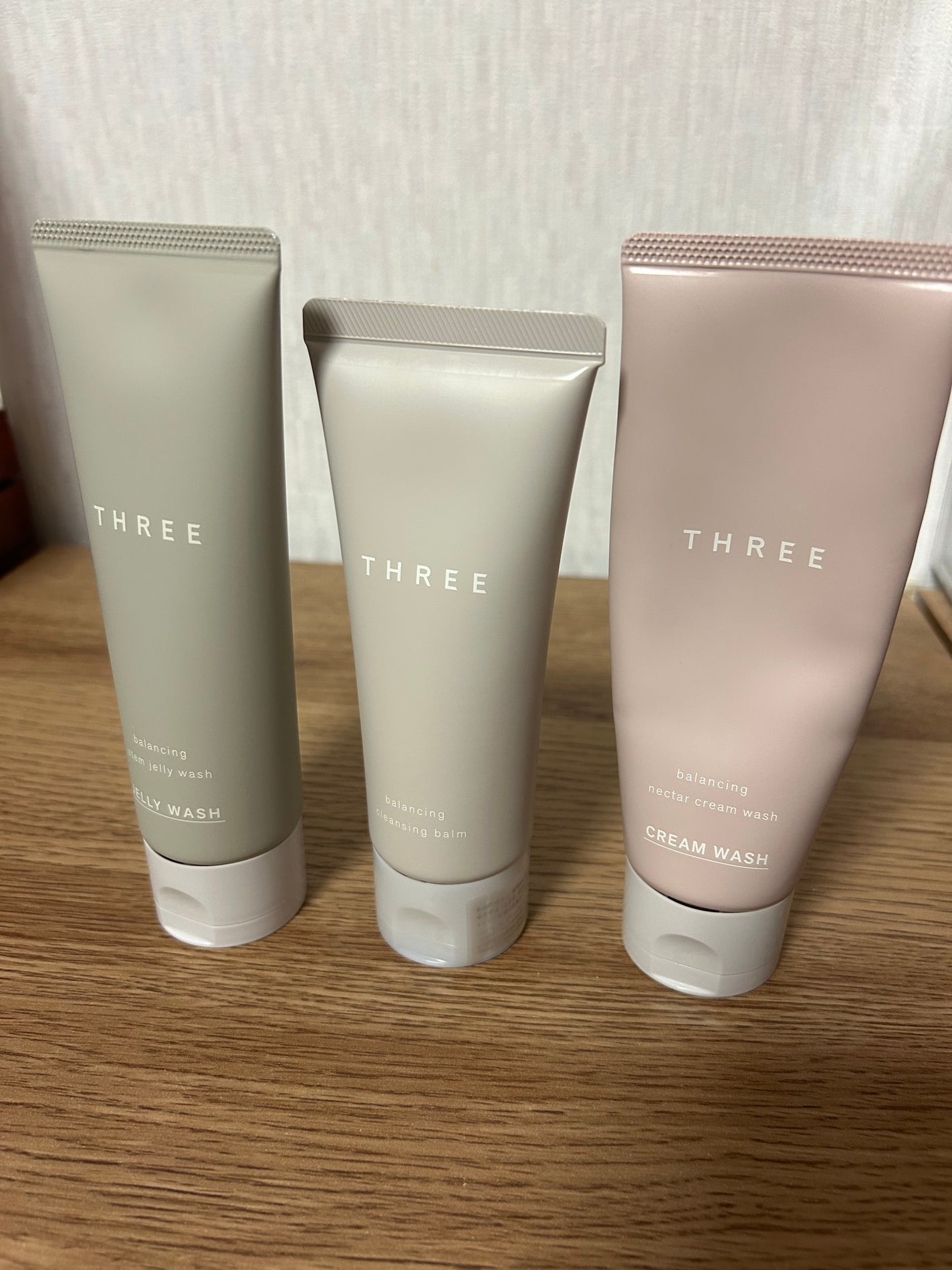 バランシングネクター クリーム ウォッシュ/THREE/洗顔フォームを使ったクチコミ(2枚目)