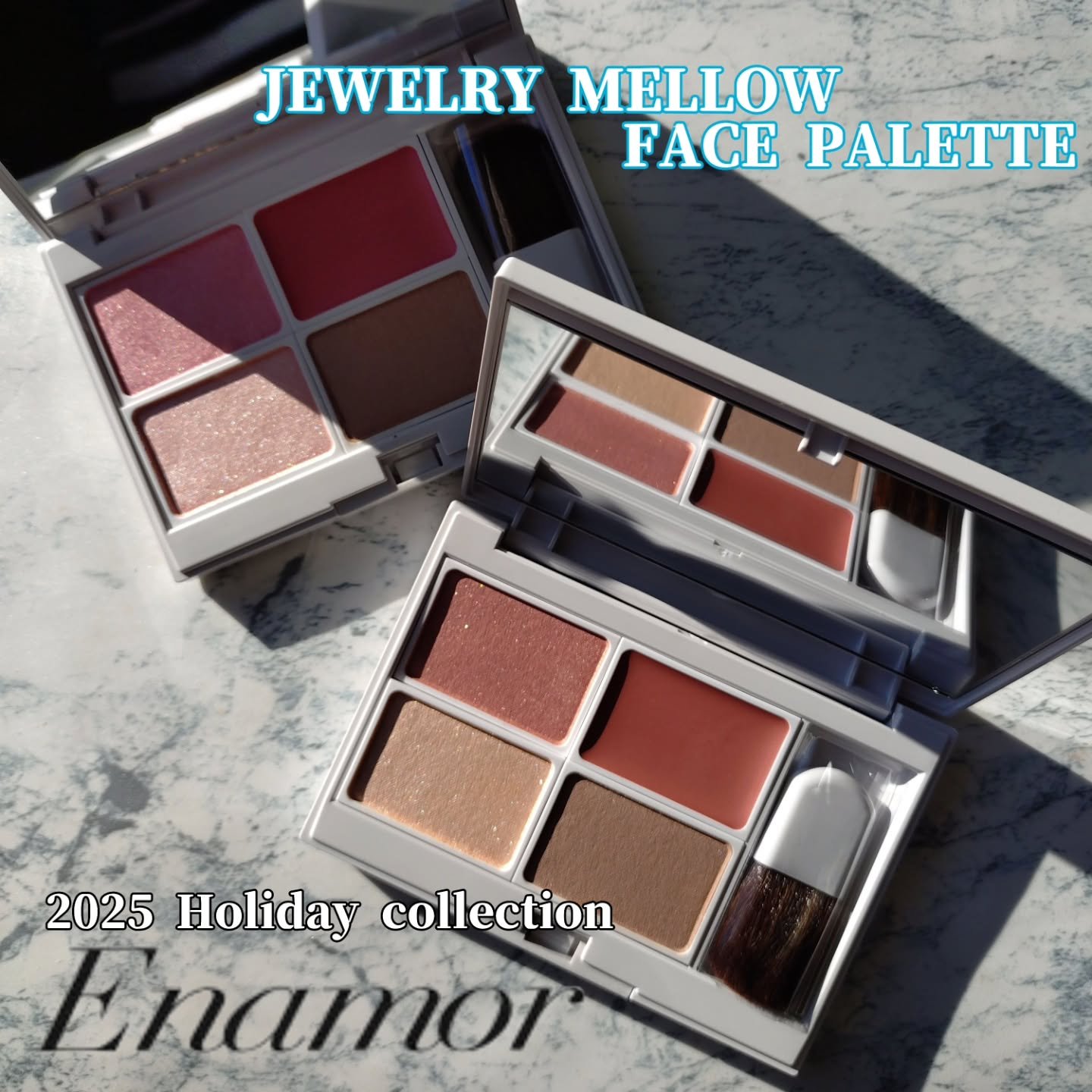 ジュエリーメロウフェイスパレット/Enamor/マルチパレットを使ったクチコミ（1枚目）