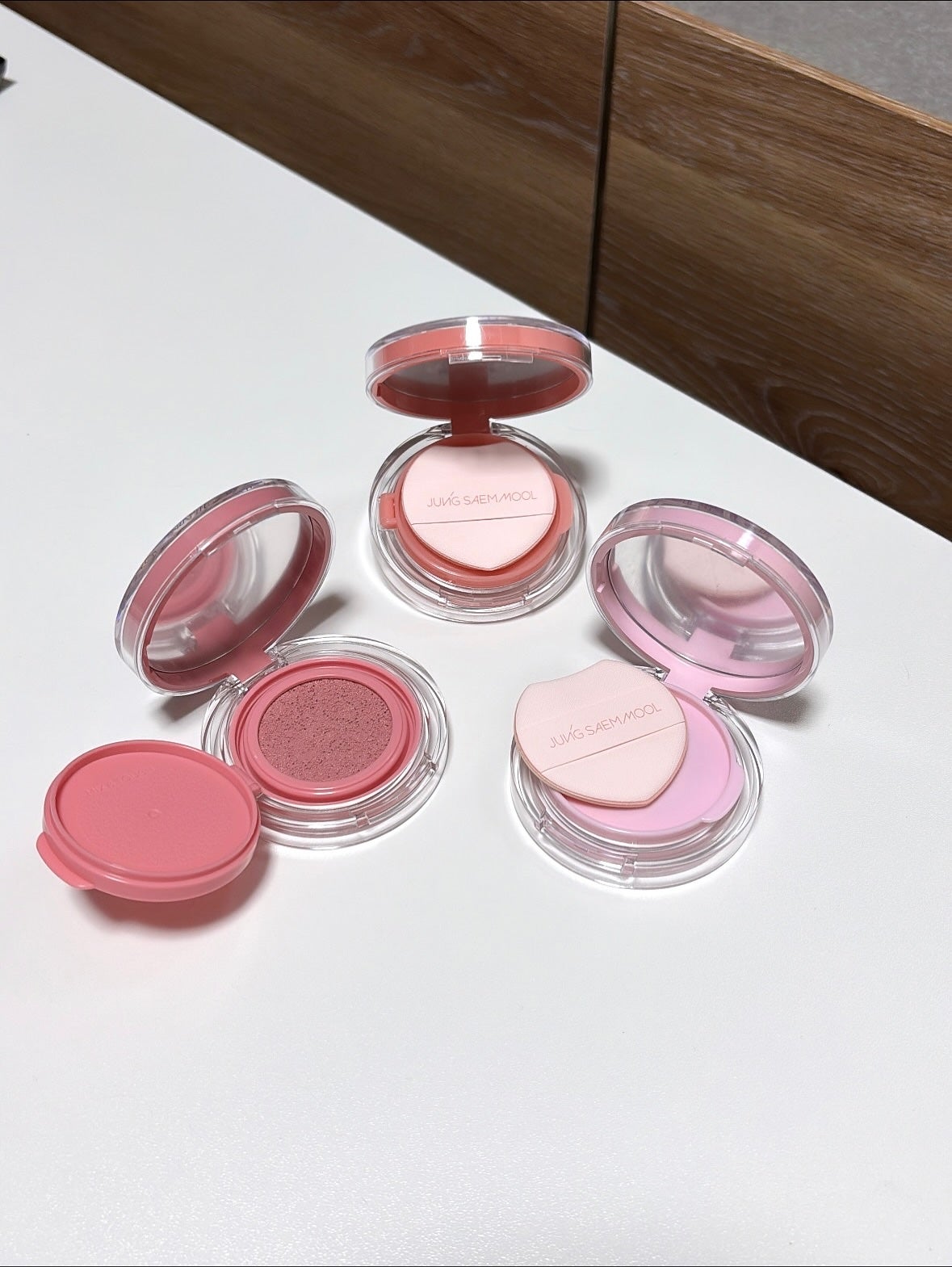 アーティストクッションブラッシュ/JUNG SAEM MOOL/リキッドチークを使ったクチコミ(4枚目)