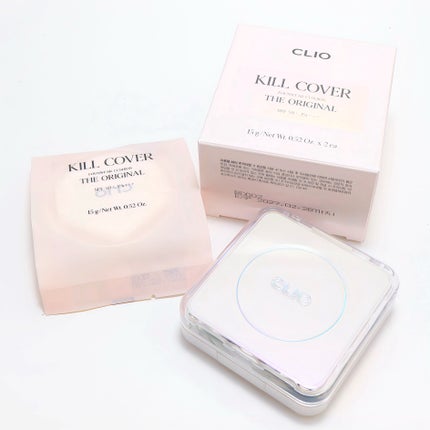 キル カバー ファンウェア クッション ザ オリジナル/CLIO/クッションファンデーションを使ったクチコミ(2枚目)