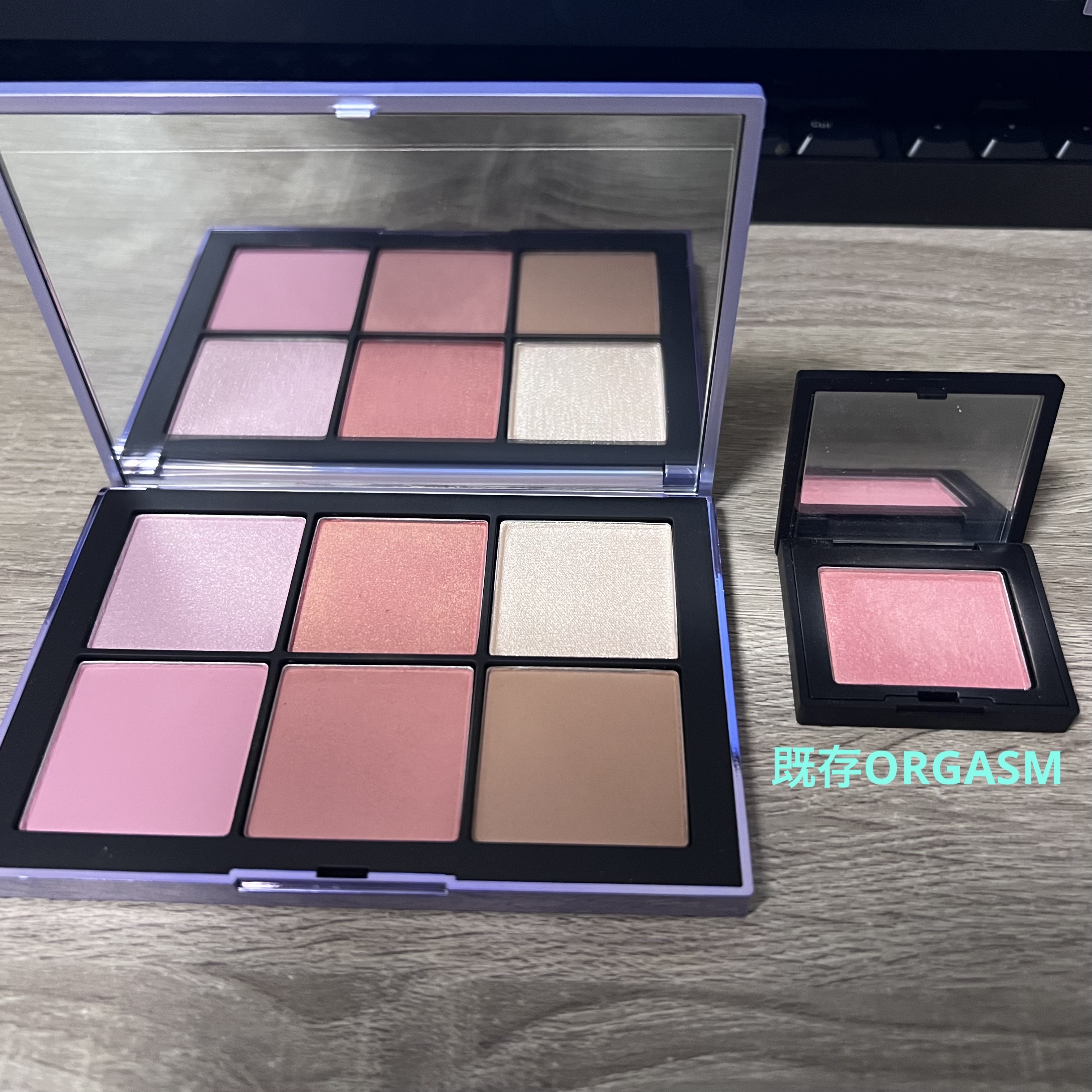 エシリアル オーラ ブラッシュパレット/NARS/パウダーチークを使ったクチコミ（2枚目）