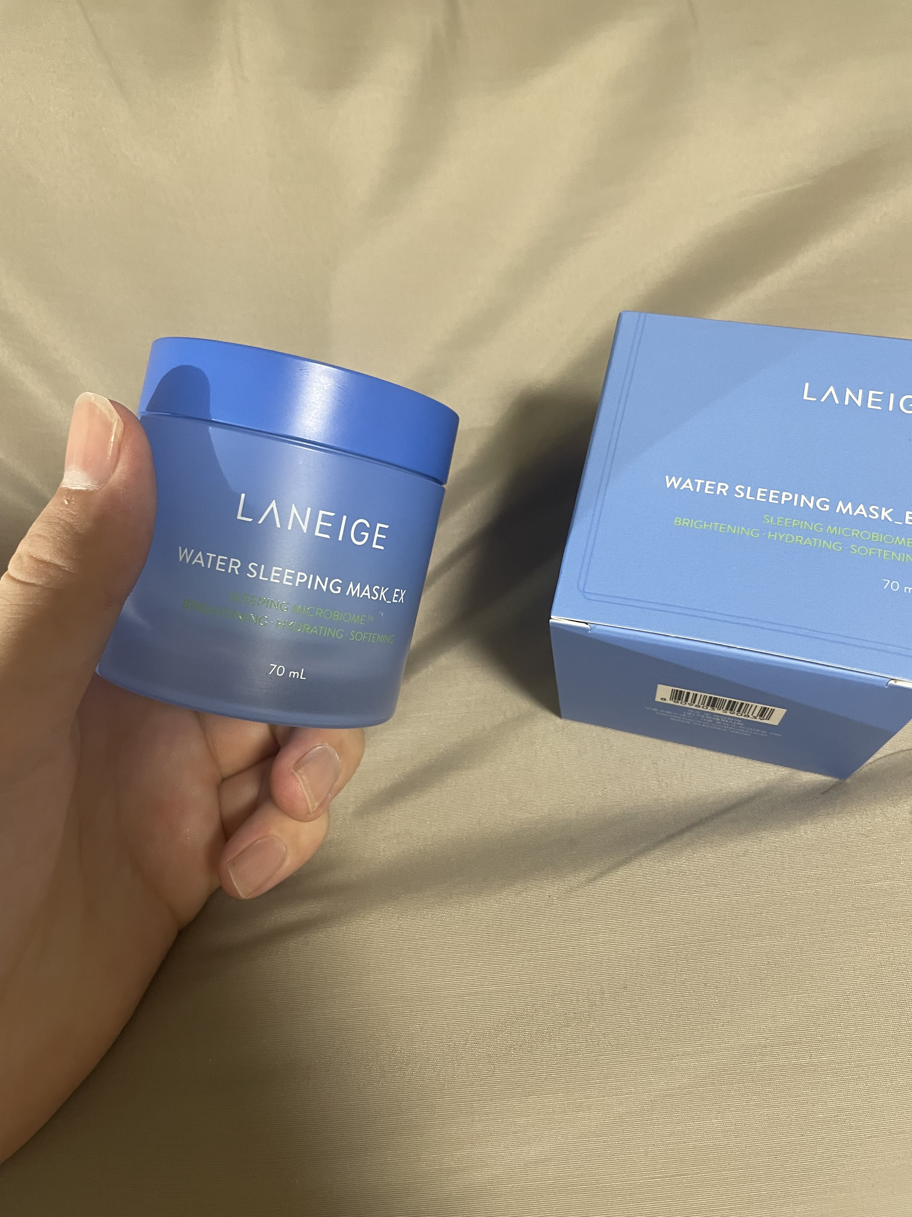 ウォータースリーピングマスク/LANEIGE/フェイスクリームを使ったクチコミ（1枚目）