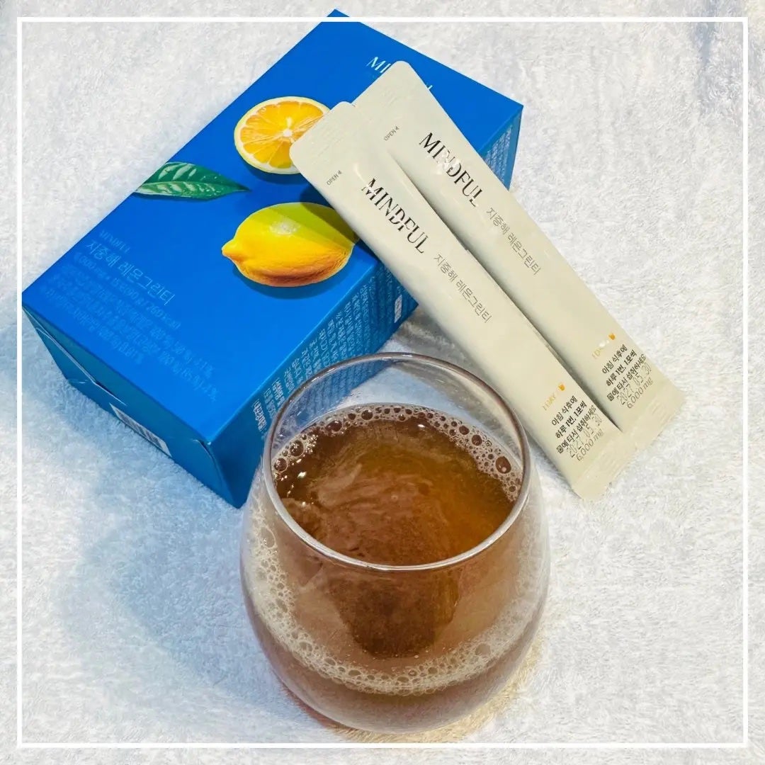 マインドフル地中海レモングリーンティー /FOODOLOGY/美容ドリンクを使ったクチコミ(4枚目)