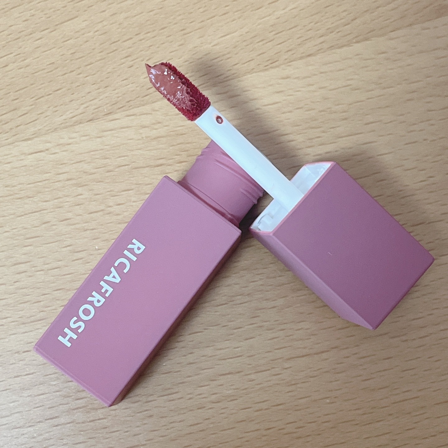 ジューシーリブティント/RICAFROSH/リップティントを使ったクチコミ（2枚目）