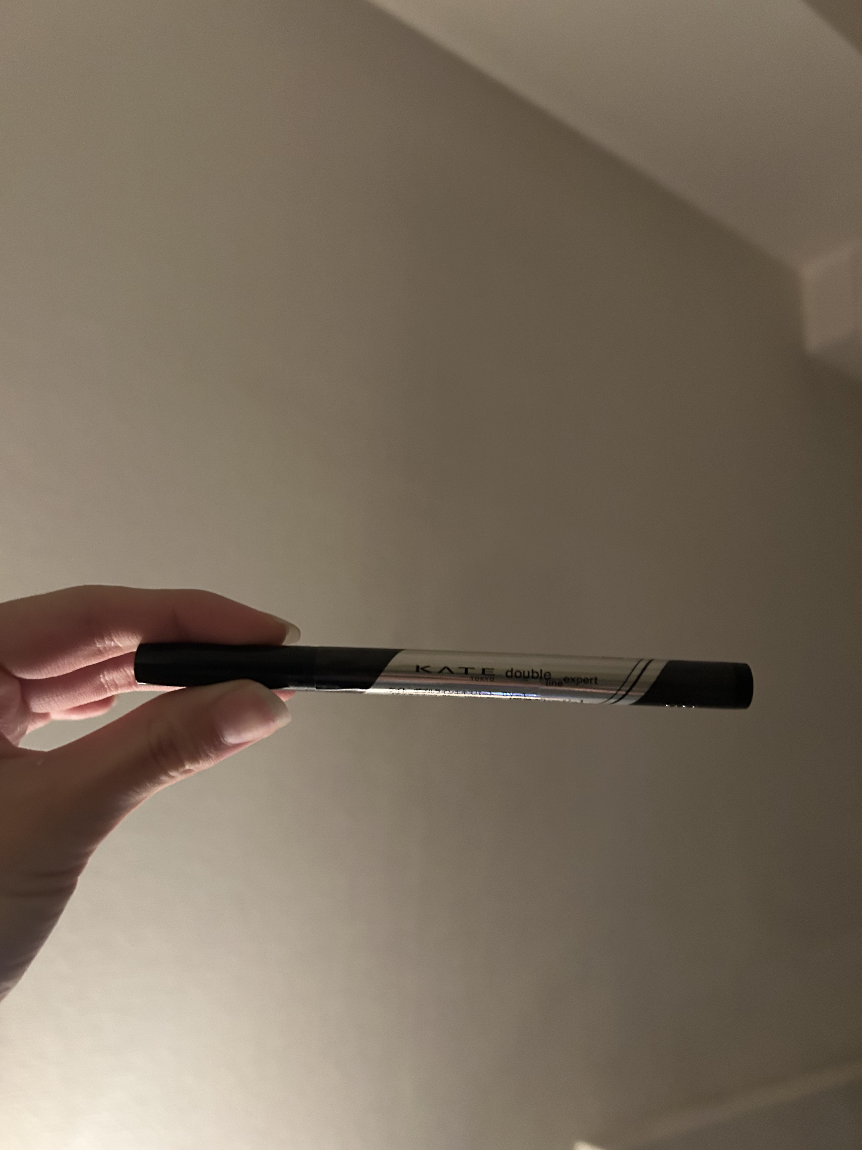 ダブルラインエキスパート GY-1 極薄グレージュ(限定)/KATE/リキッドアイライナーを使ったクチコミ（1枚目）