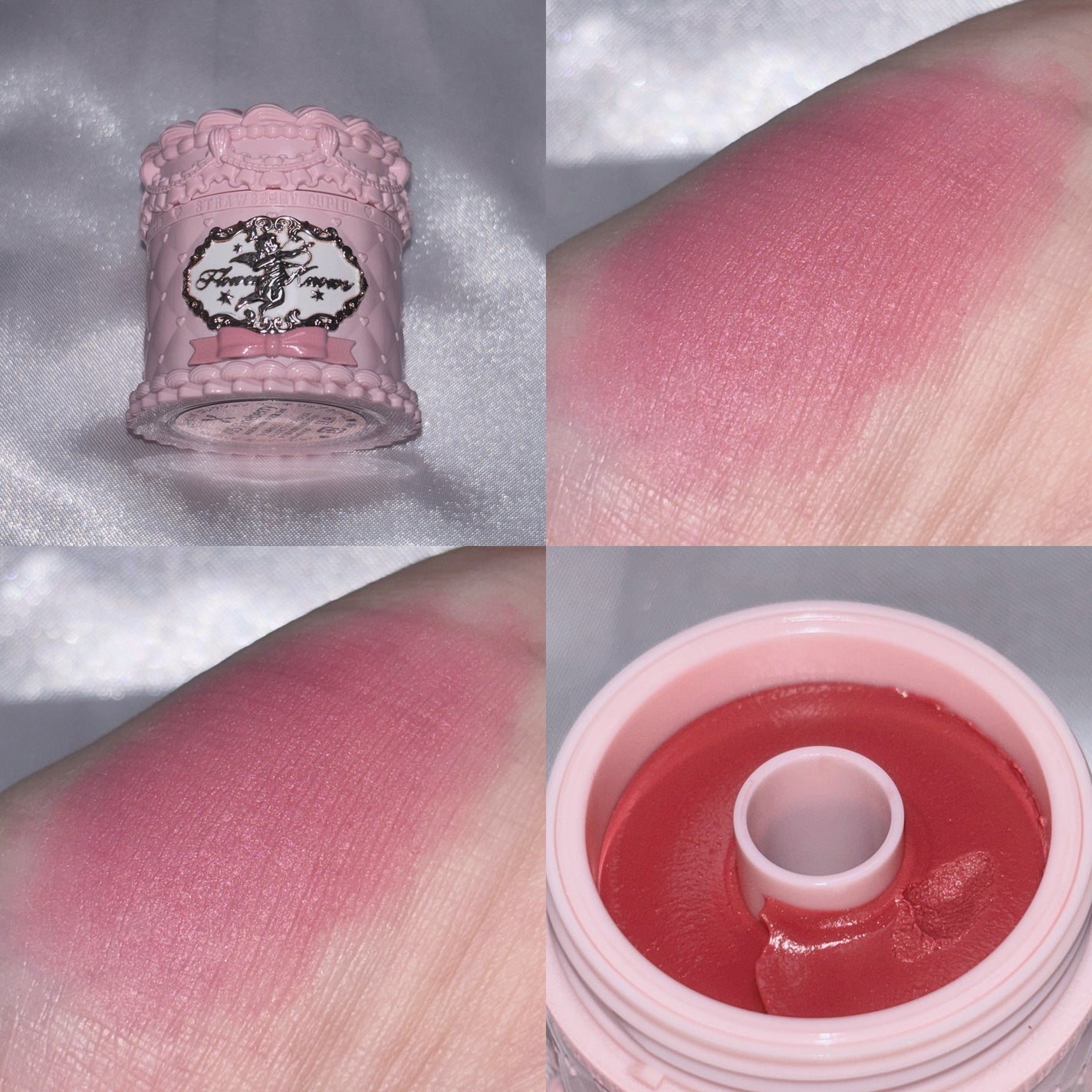 ストロベリーキューピッドコレクション ケーキリップクリーム/FlowerKnows/口紅を使ったクチコミ(2枚目)