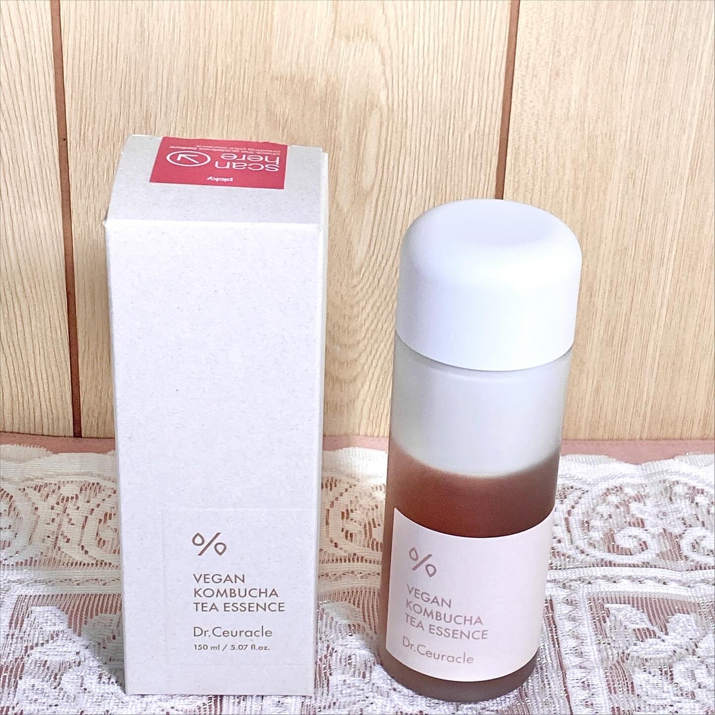 ヴィーガンコンブチャ ティー エッセンス/Dr.Ceuracle/オールインワン化粧品を使ったクチコミ(1枚目)