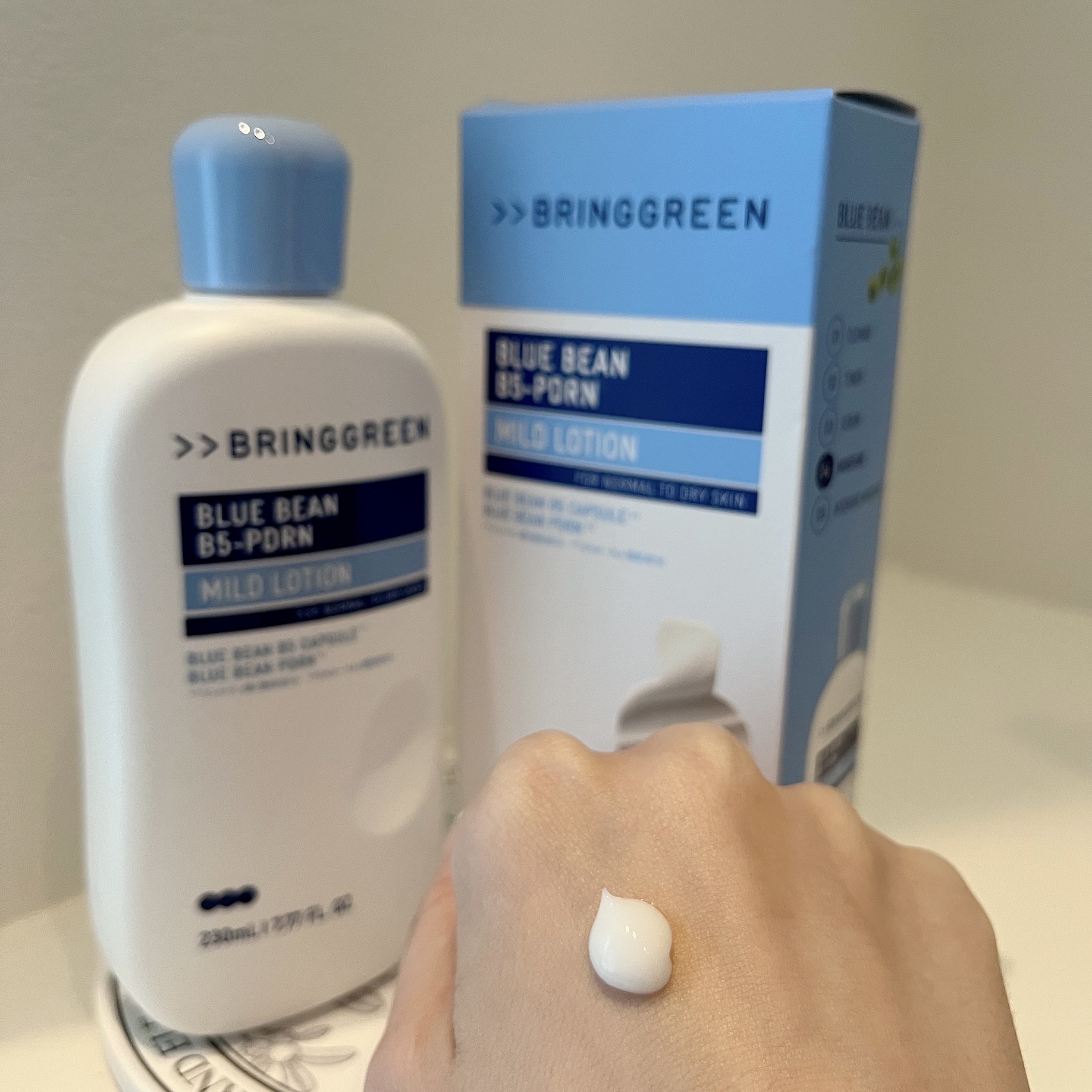 ブルービーンB5-PDRN™マイルドクリーム/BRING GREEN/フェイスクリームを使ったクチコミ（2枚目）