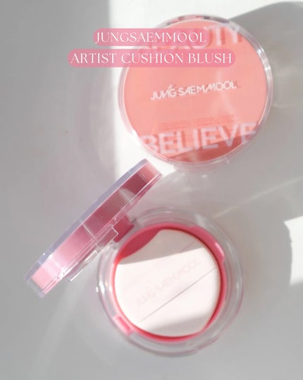 アーティストクッションブラッシュ/JUNG SAEM MOOL/リキッドチークを使ったクチコミ(2枚目)