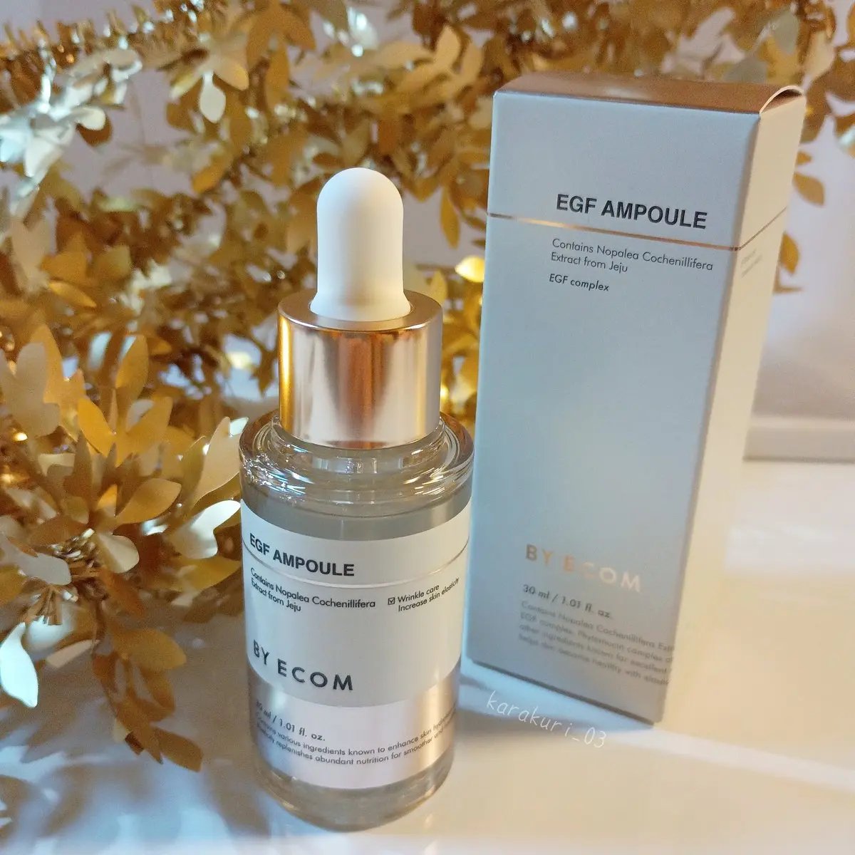 EGF アンプル/BY ECOM/美容液を使ったクチコミ（1枚目）