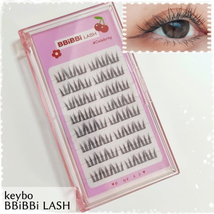 keybo BBiBBi LASH/keybo/つけまつげを使ったクチコミ(1枚目)