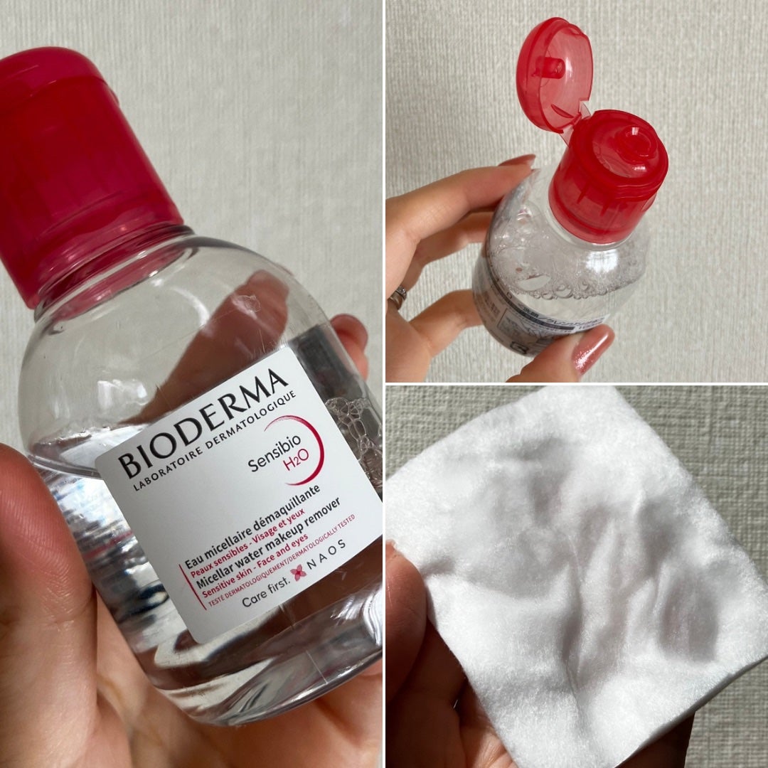 サンシビオ エイチツーオー D/ビオデルマ/クレンジングウォーターを使ったクチコミ(2枚目)