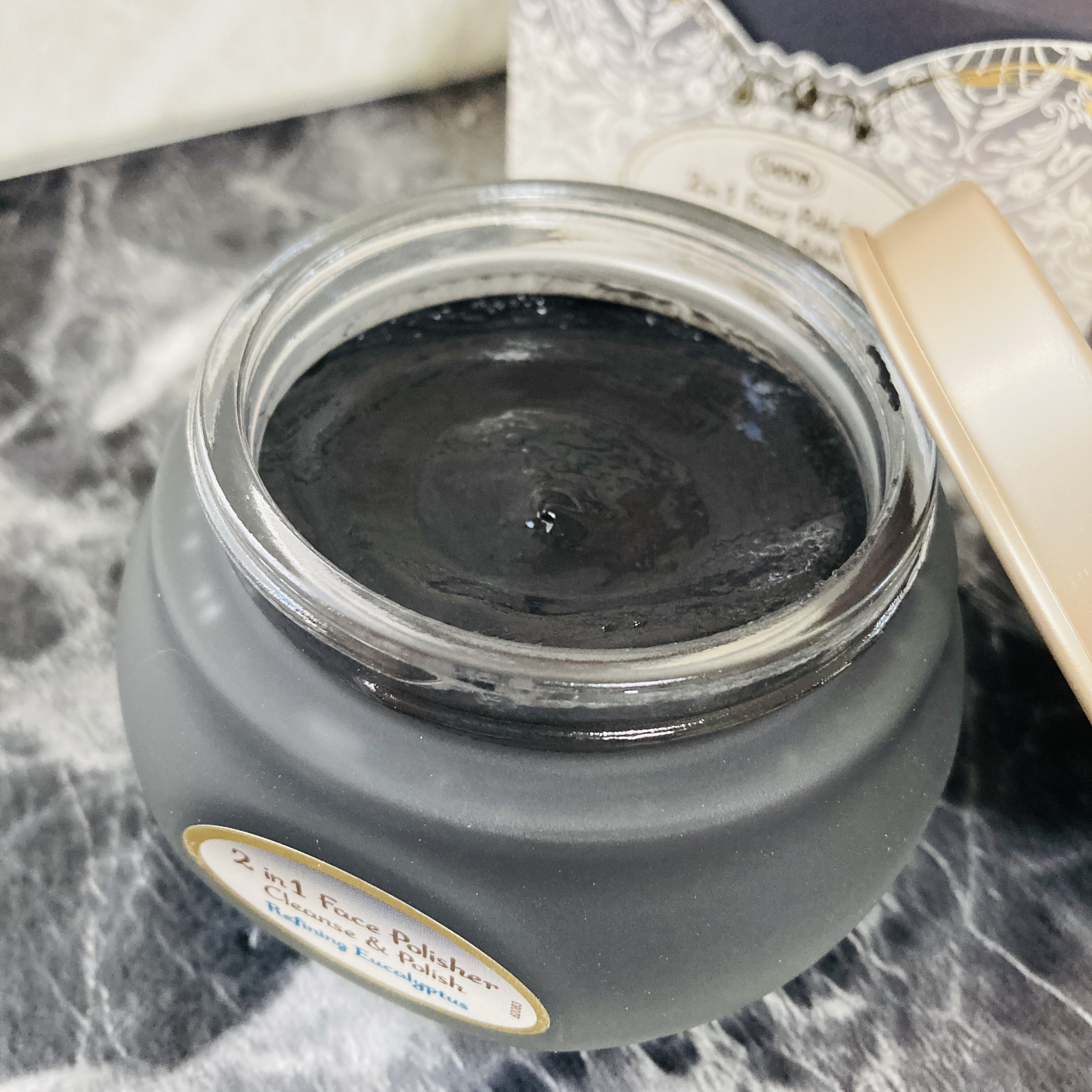 フェイスポリッシャー クラリファイング /SABON/スクラブ・ゴマージュを使ったクチコミ（2枚目）