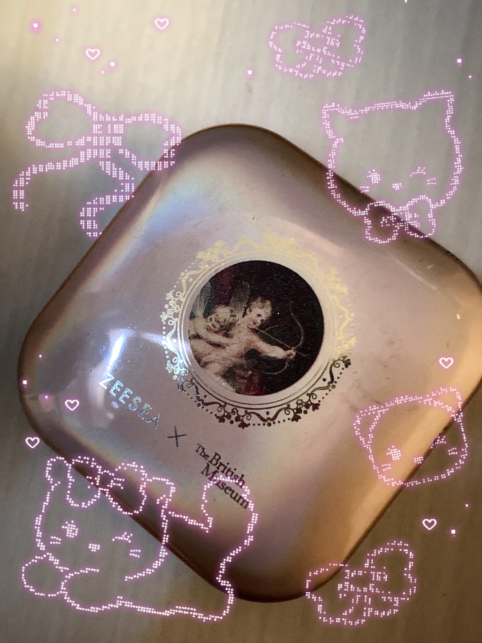 エンジェルキューピッドキスハイライター/ZEESEA/パウダーハイライトを使ったクチコミ（1枚目）