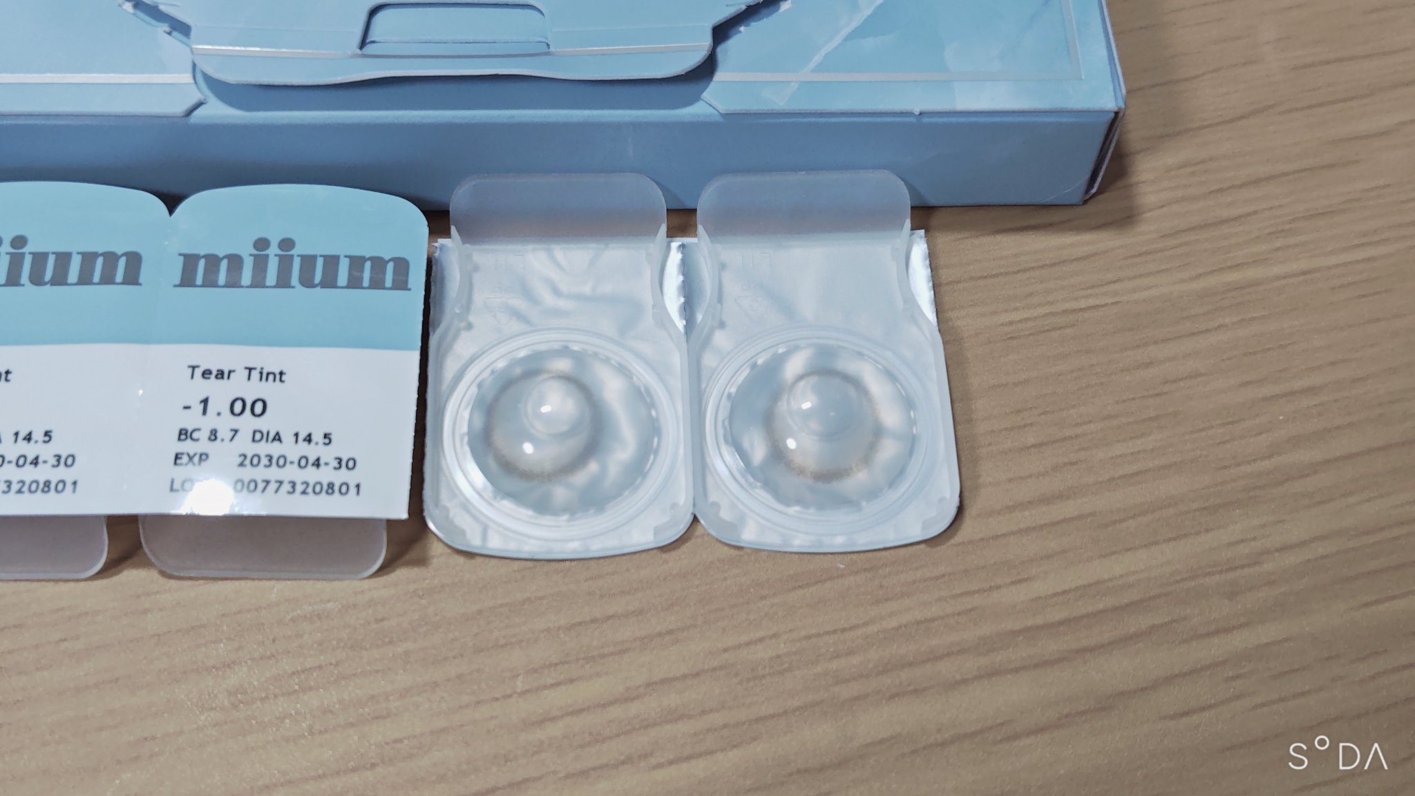 miium 1day/miium/ワンデー（１DAY）カラコンを使ったクチコミ（2枚目）