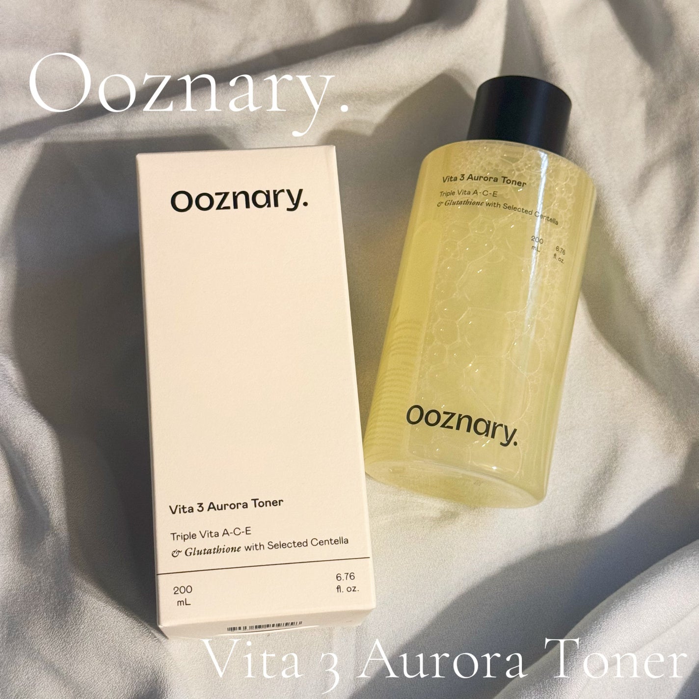 ビタ3オーロラトナー/オーズナリー/化粧水を使ったクチコミ(1枚目)