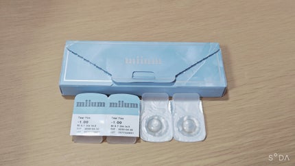 miium 1day/miium/ワンデー(1DAY)カラコンを使ったクチコミ(1枚目)