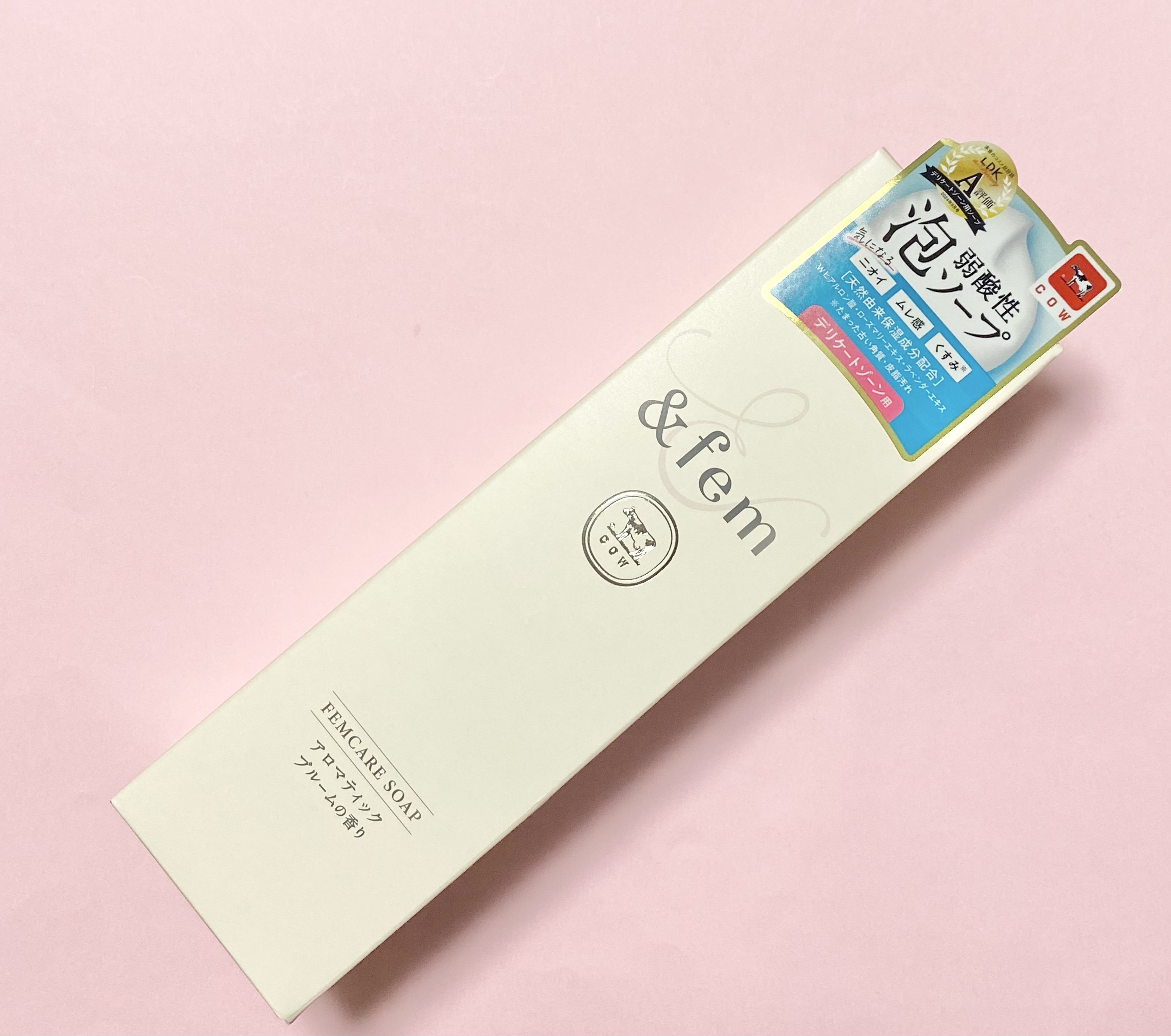 アンドフェム フェムケア泡ソープ/＆fem/デリケートゾーンケアを使ったクチコミ（1枚目）